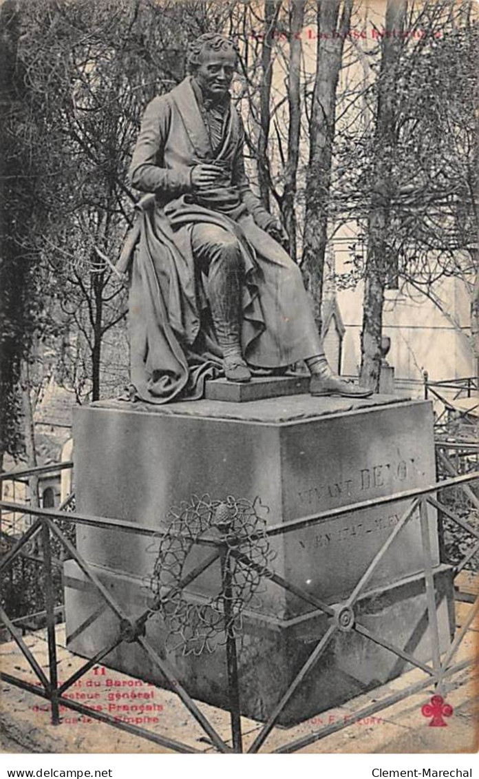 PARIS - Le Père Lachaise Historique - Monument DENON - F. Fleury - Très Bon état - Distrito: 20
