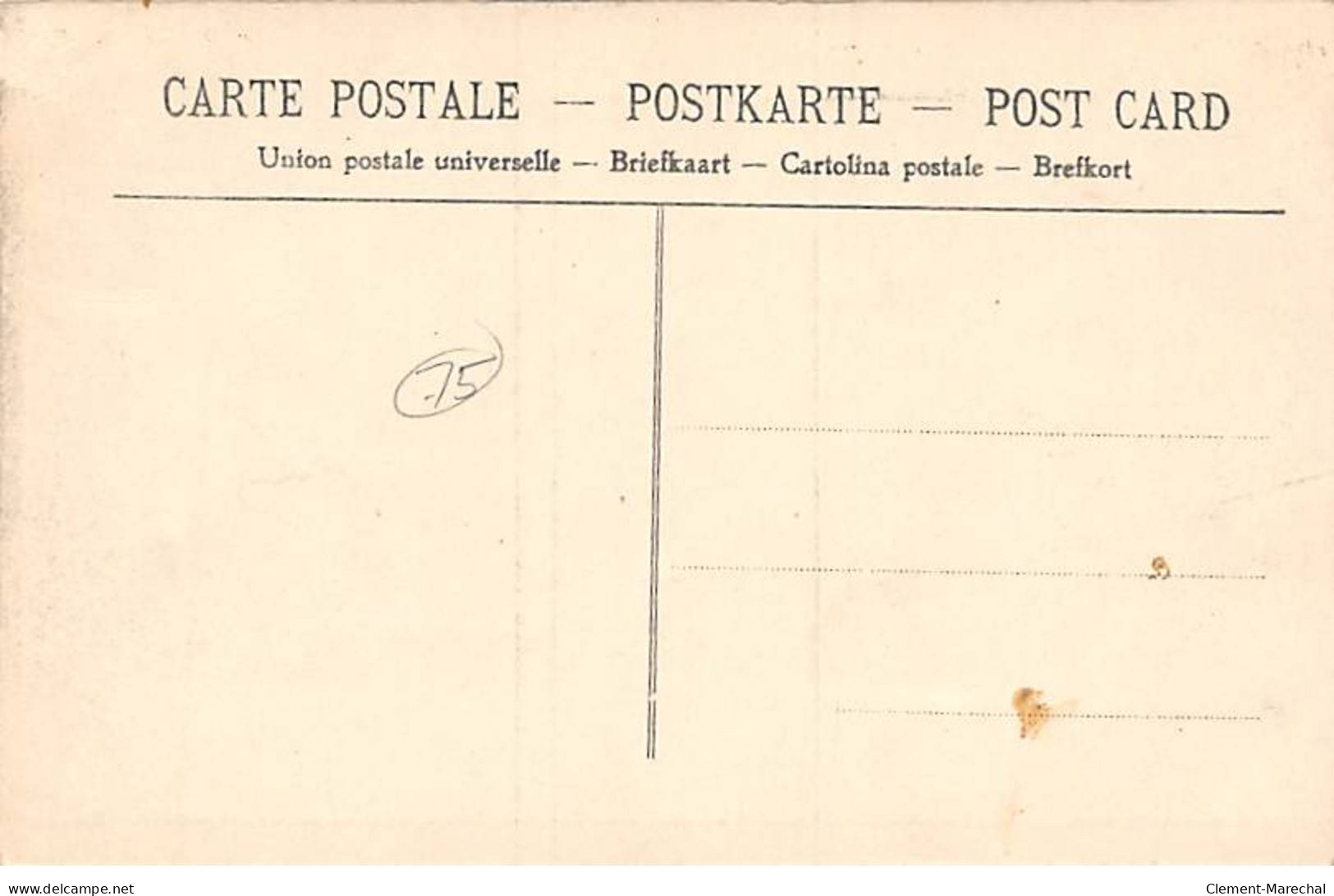 PARIS - Cavalcade Du Boeuf Gras 1907 - Chars Du Boeuf Gras Et De La Ville De Marseille - Place Carrel - Très Bon état - Paris (19)