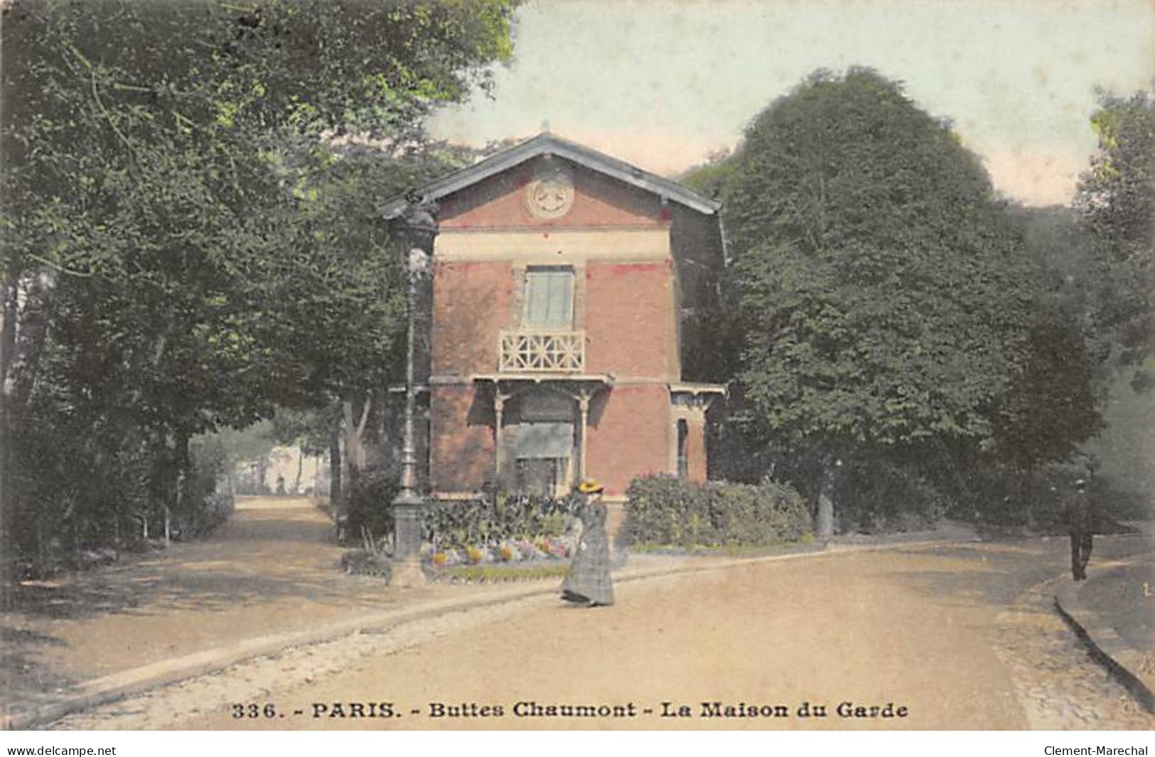 PARIS - Buttes Chaumont - La Maison Du Garde - Très Bon état - Distretto: 19