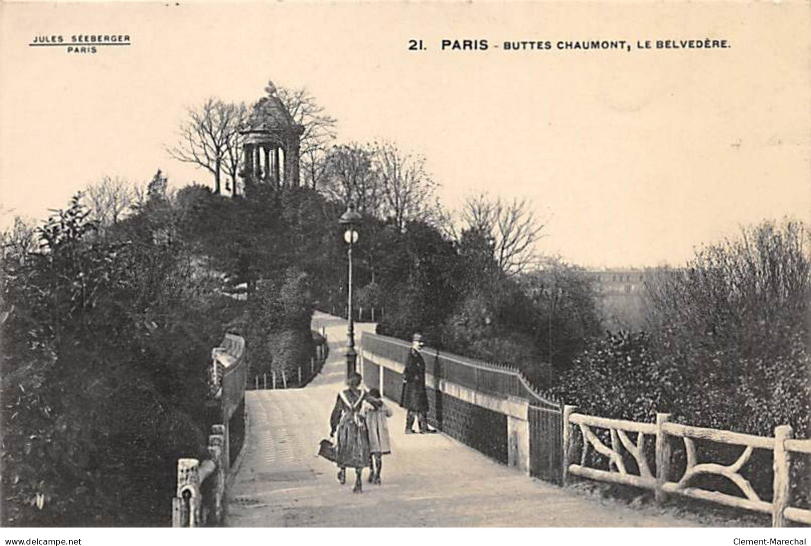 PARIS - Buttes Chaumont - Le Belvedère - Très Bon état - Paris (19)