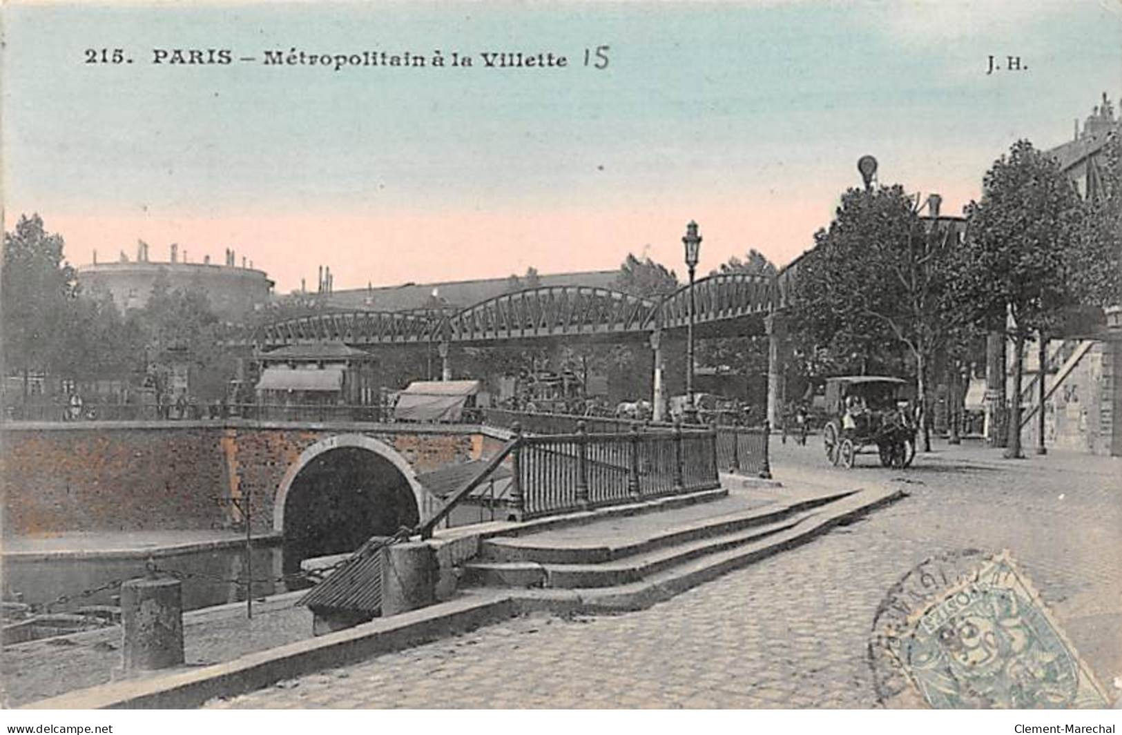 PARIS - Métropolitain à La Villette - Très Bon état - Paris (19)