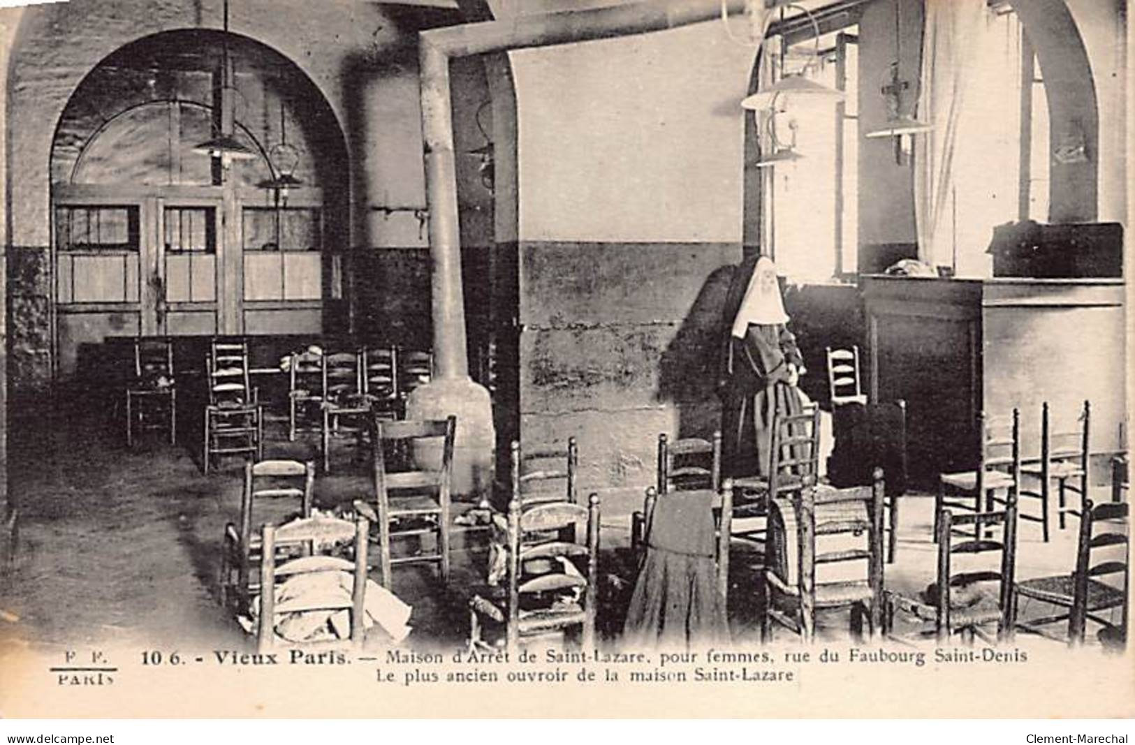 PARIS - Maison D'Arrêt De Saint Lazare Pour Femmes - Rue Du Faubourg Saint Denis - Très Bon état - Arrondissement: 08