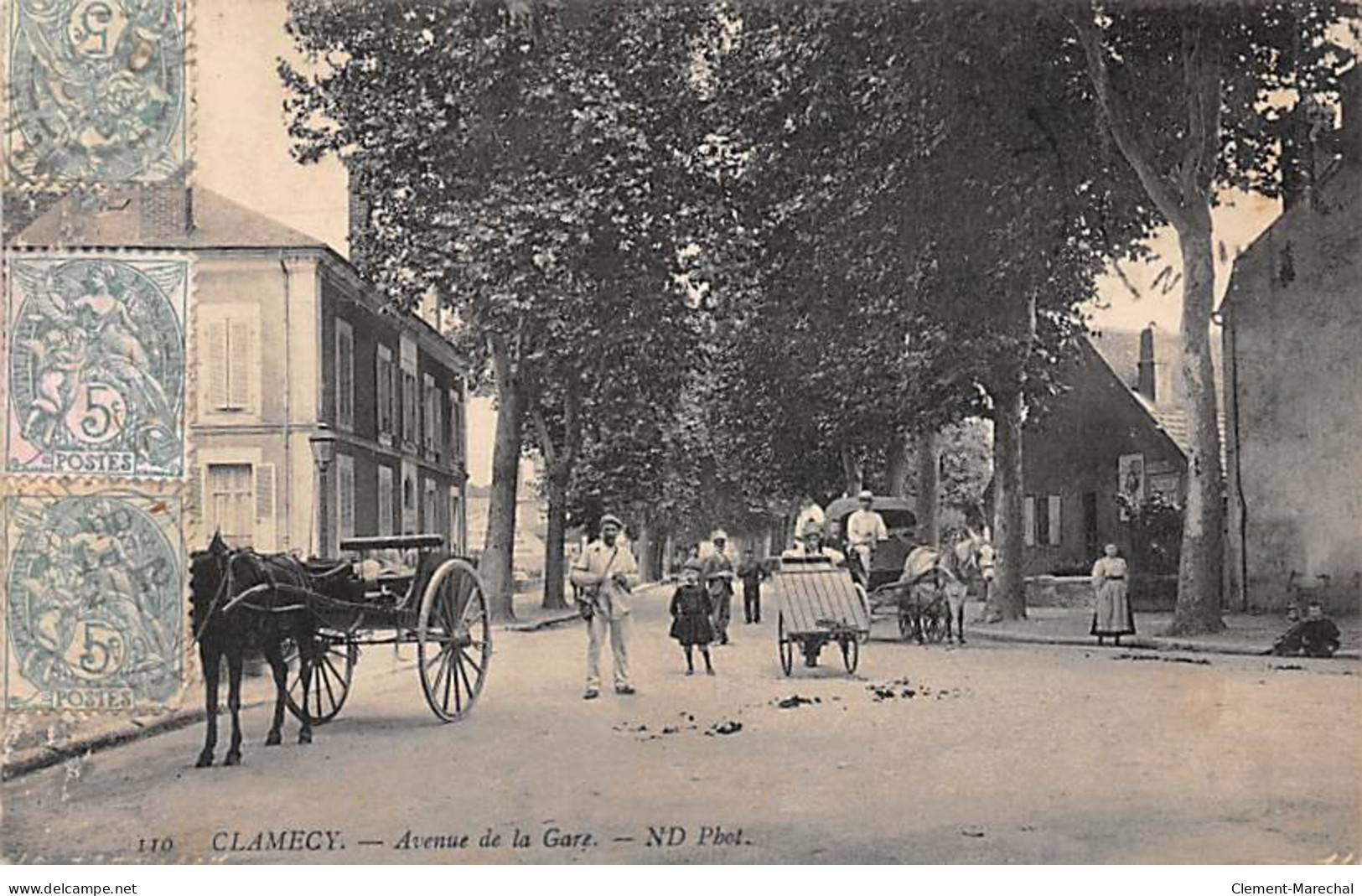 CLAMECY - Avenue De La Gare - Très Bon état - Clamecy