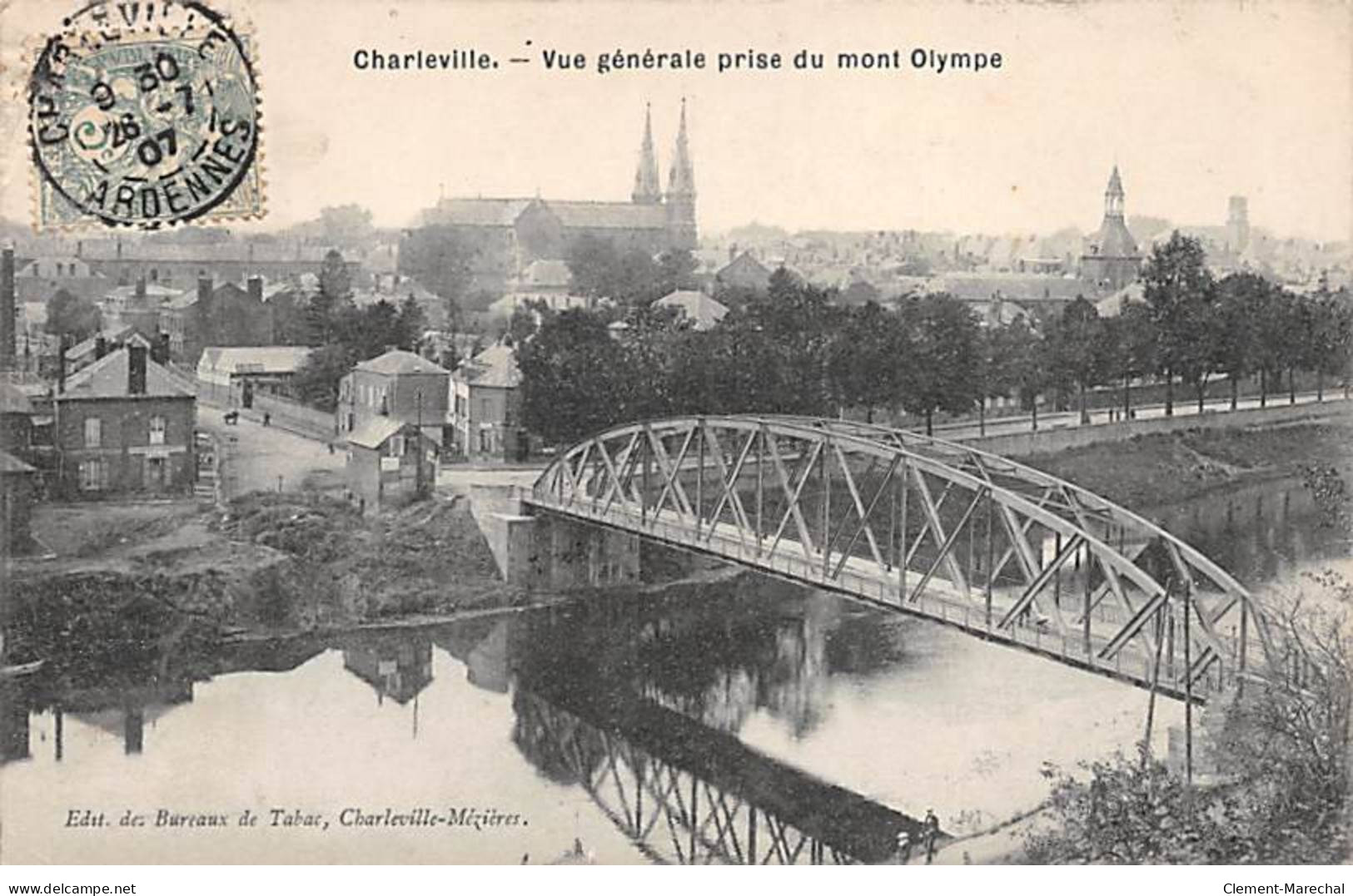 CHARLEVILLE - Vue Générale Prise Du Mont Olympe - Très Bon état - Charleville