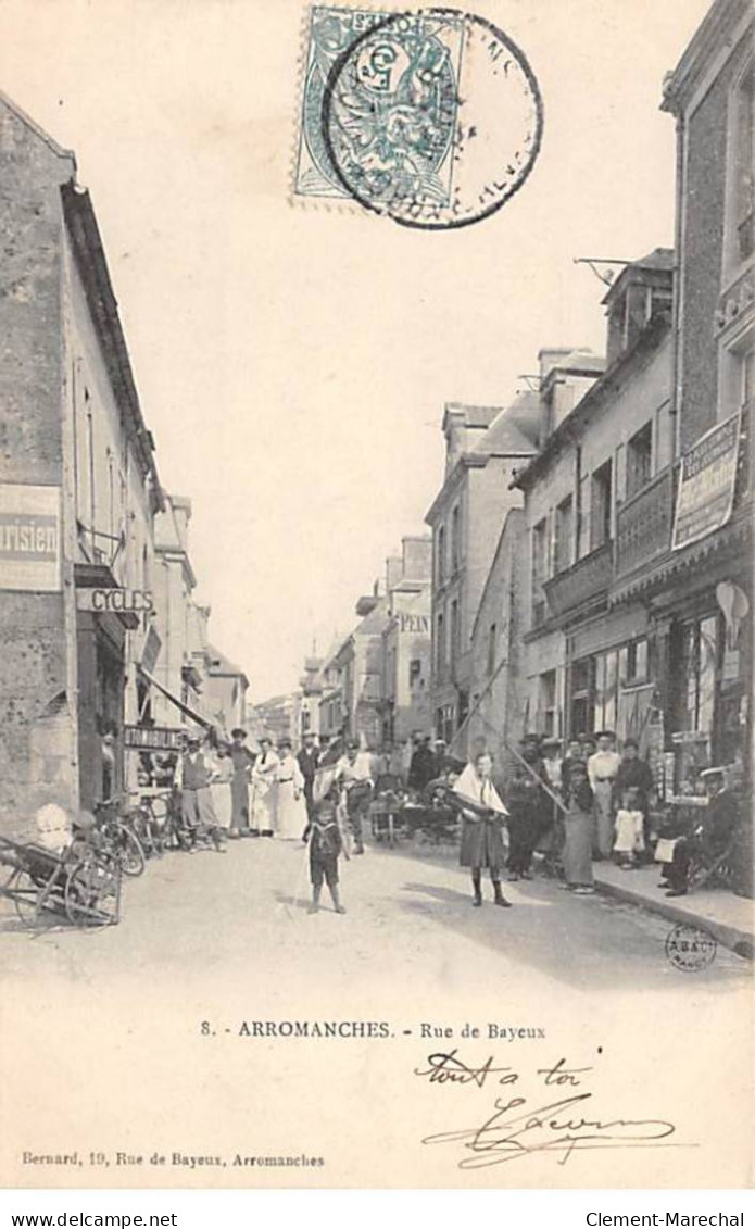 ARROMANCHES - Rue De Bayeux - Très Bon état - Arromanches