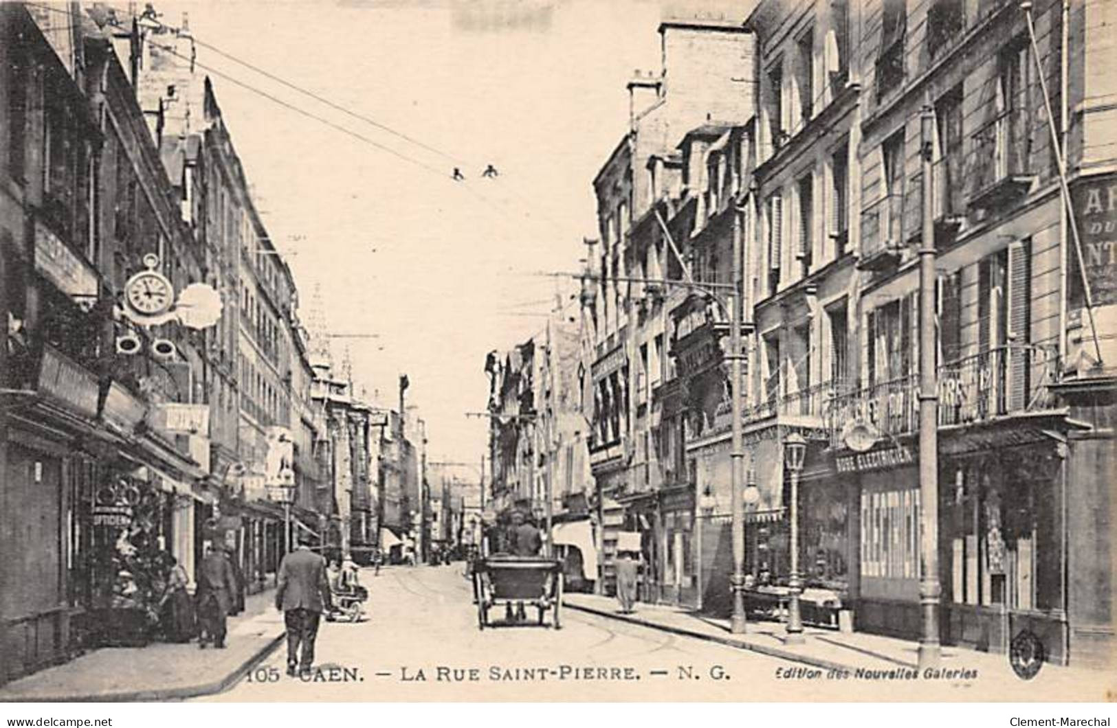 CAEN - La Rue Saint Pierre - Très Bon état - Caen