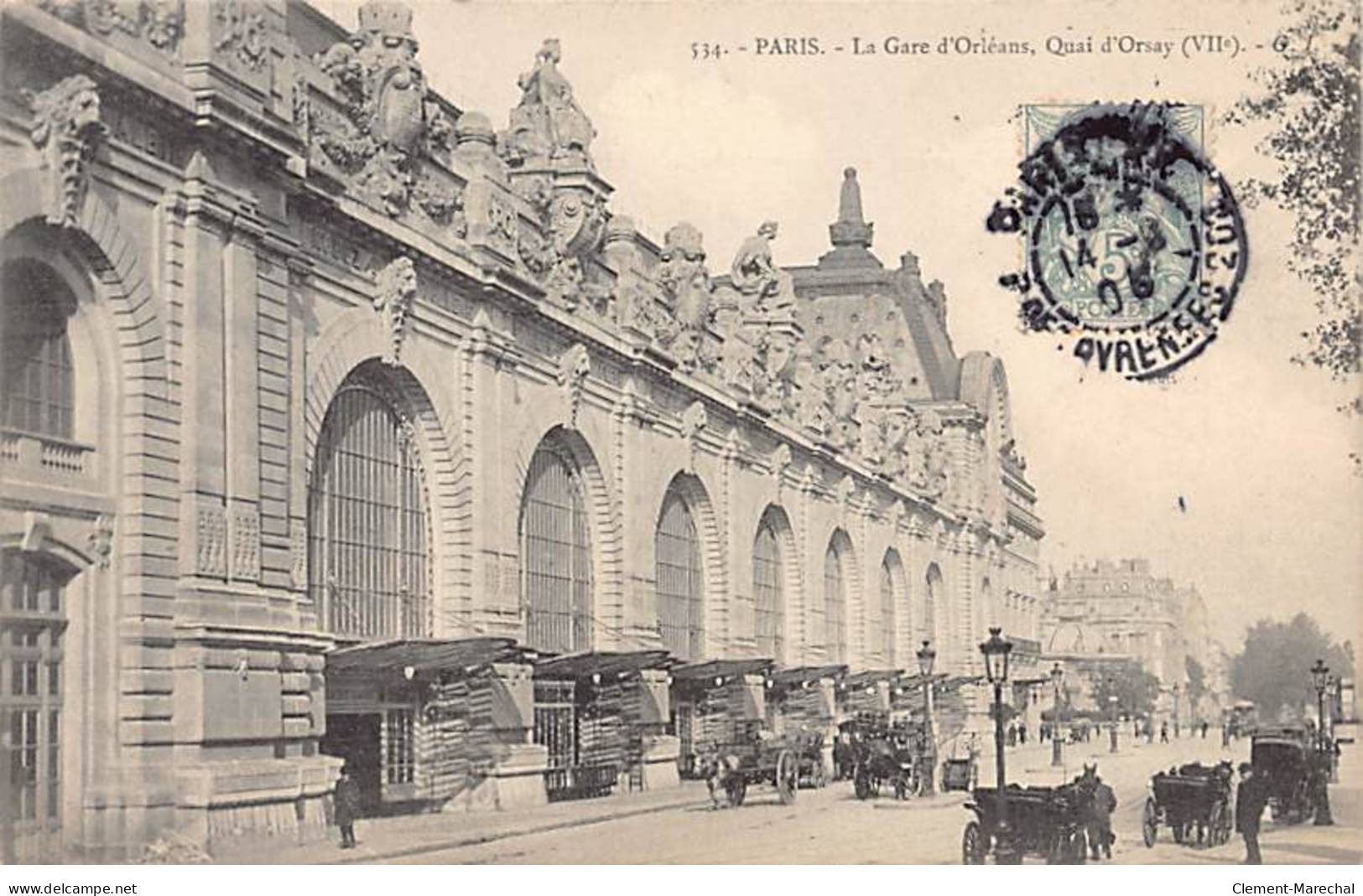 PARIS - La Gare D'Orléans - Quai D'Orsay - Très Bon état - District 07