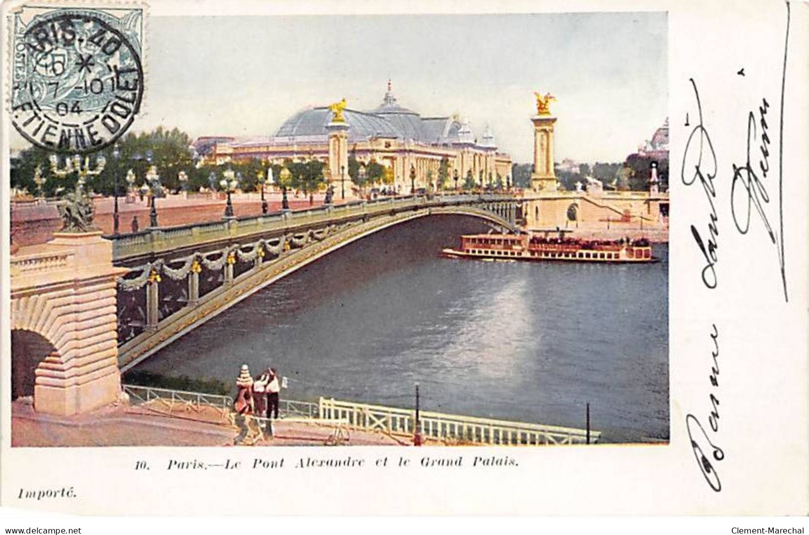 PARIS - Le Pont Alexandre Et Le Grand Palais - Très Bon état - Arrondissement: 07