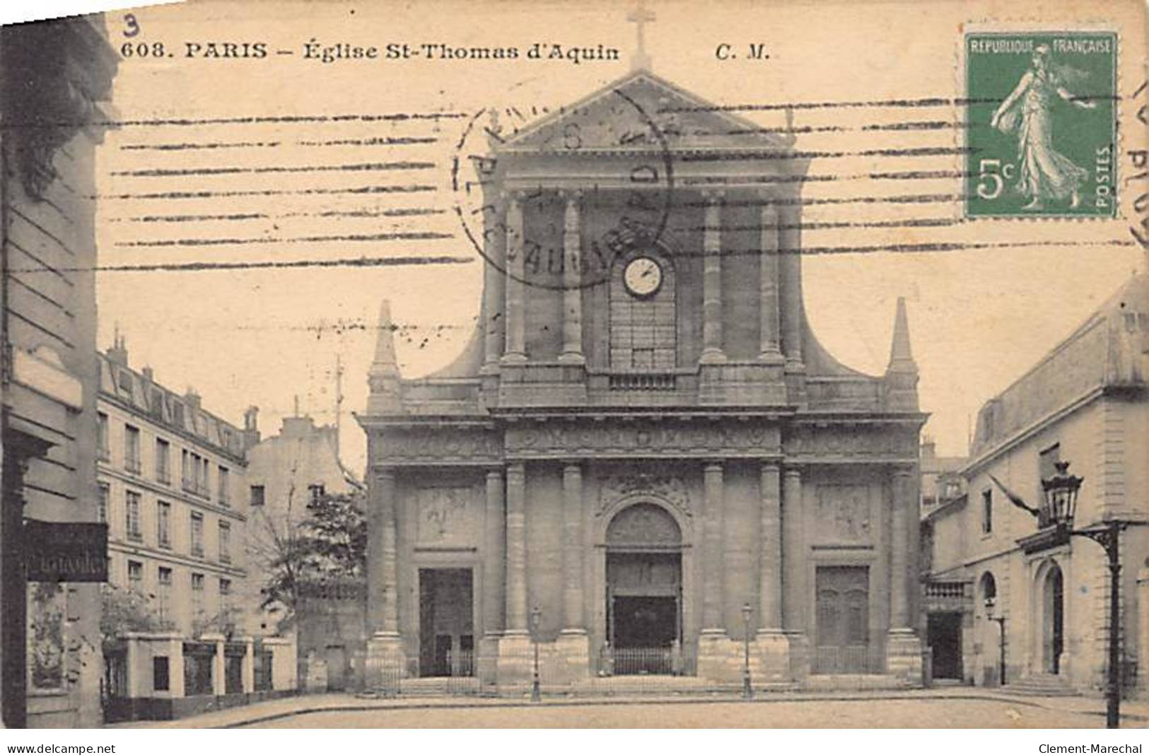 PARIS - Eglise Saint Thomas D'Aquin - Très Bon état - Arrondissement: 07