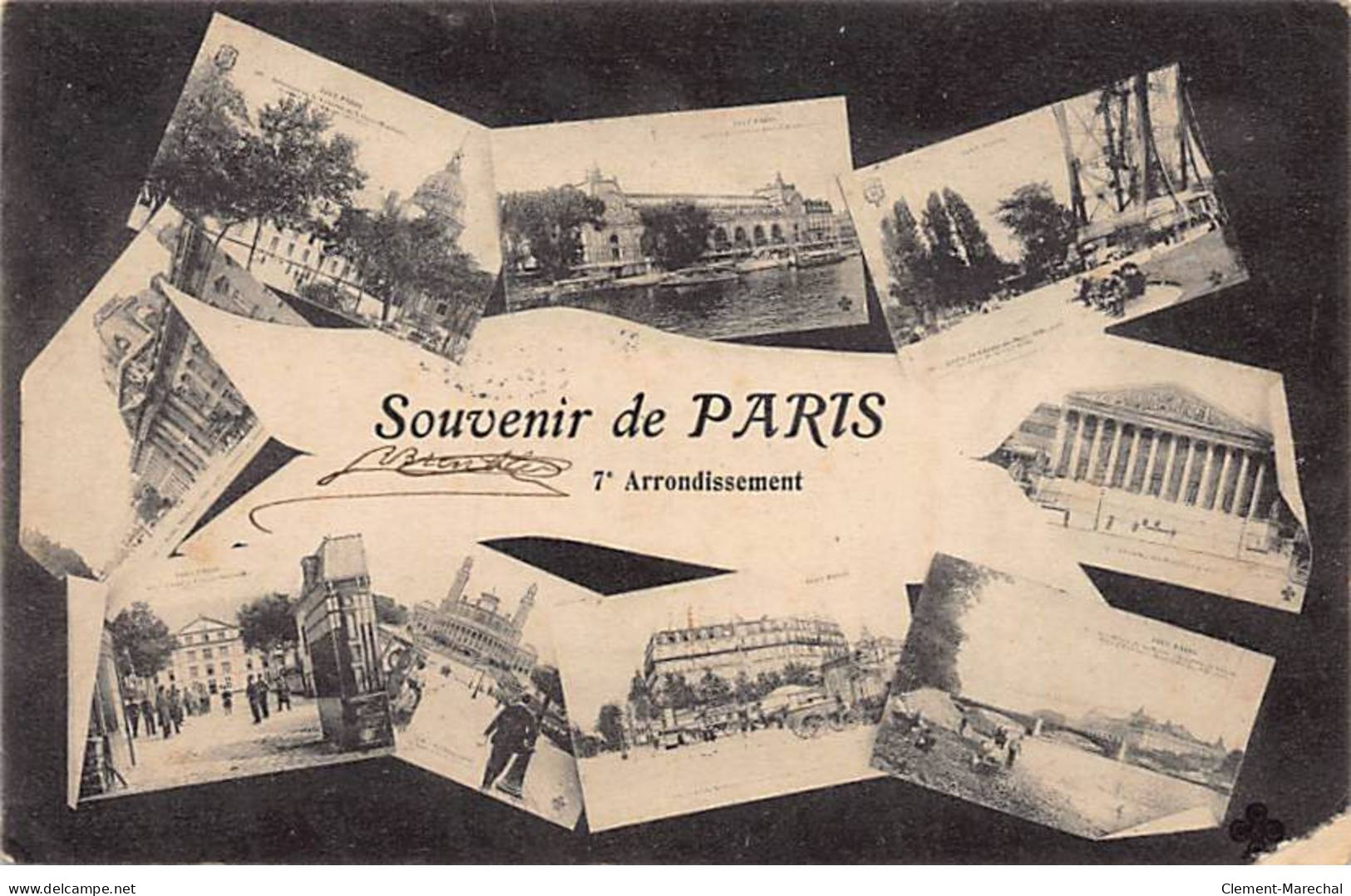 PARIS - Souvenir De Paris - 7e Arrondissement - Très Bon état - District 07