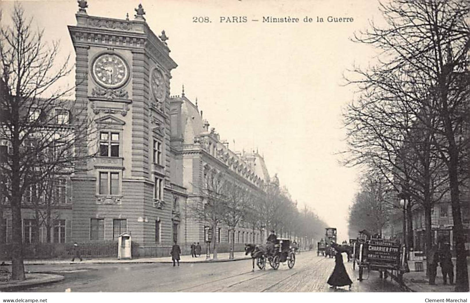 PARIS - Ministère De La Guerre - Très Bon état - Arrondissement: 07