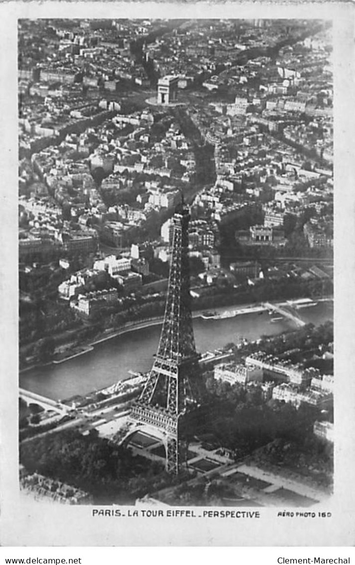 PARIS - La Tour Eiffel - Perspective - Très Bo état - Arrondissement: 07