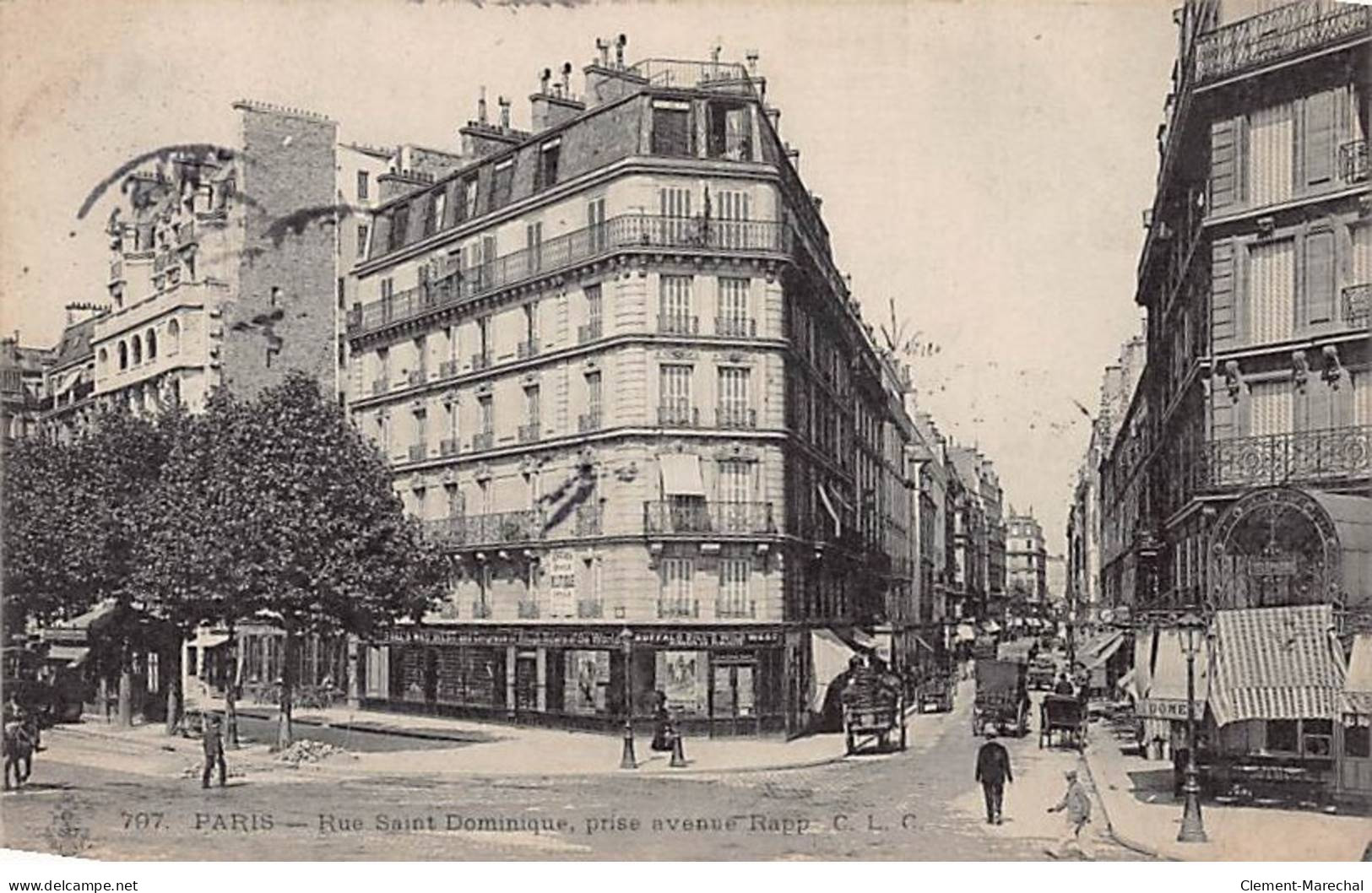 PARIS - Rue Saint Dominique Prise Avant Rapp - Très Bon état - Paris (07)