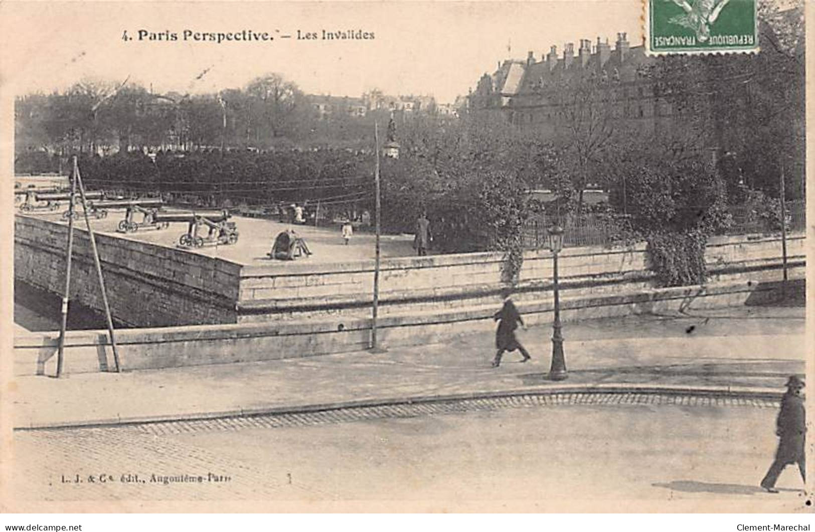 PARIS Perspective - Les Invalides - Très Bon état - Arrondissement: 07