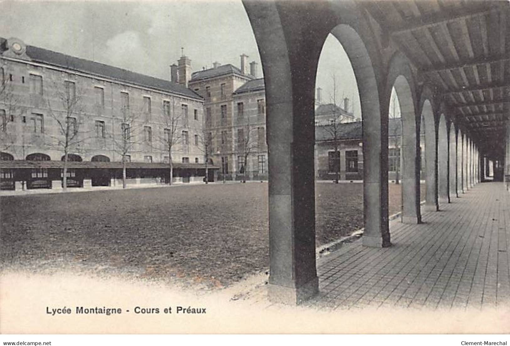 PARIS - Lycée Montaigne - Cour Et Préaux - Très Bon état - District 06