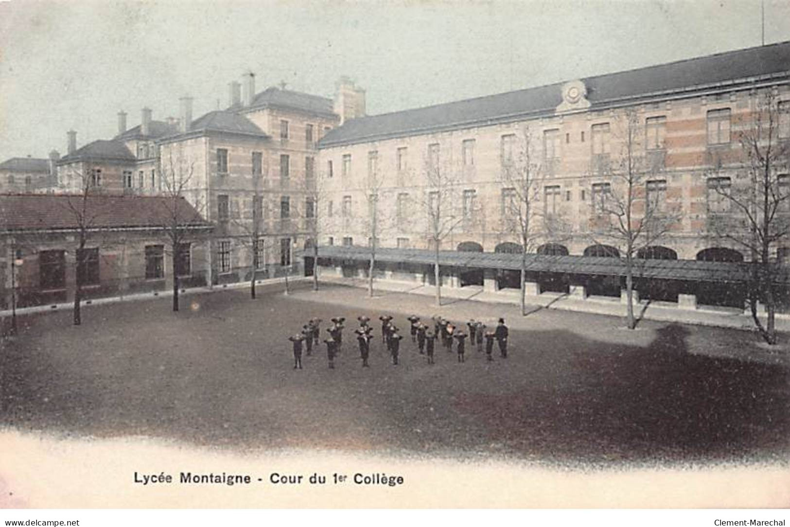 PARIS - Lycée Montaigne - Cour Du 1er Collège - Très Bon état - District 06