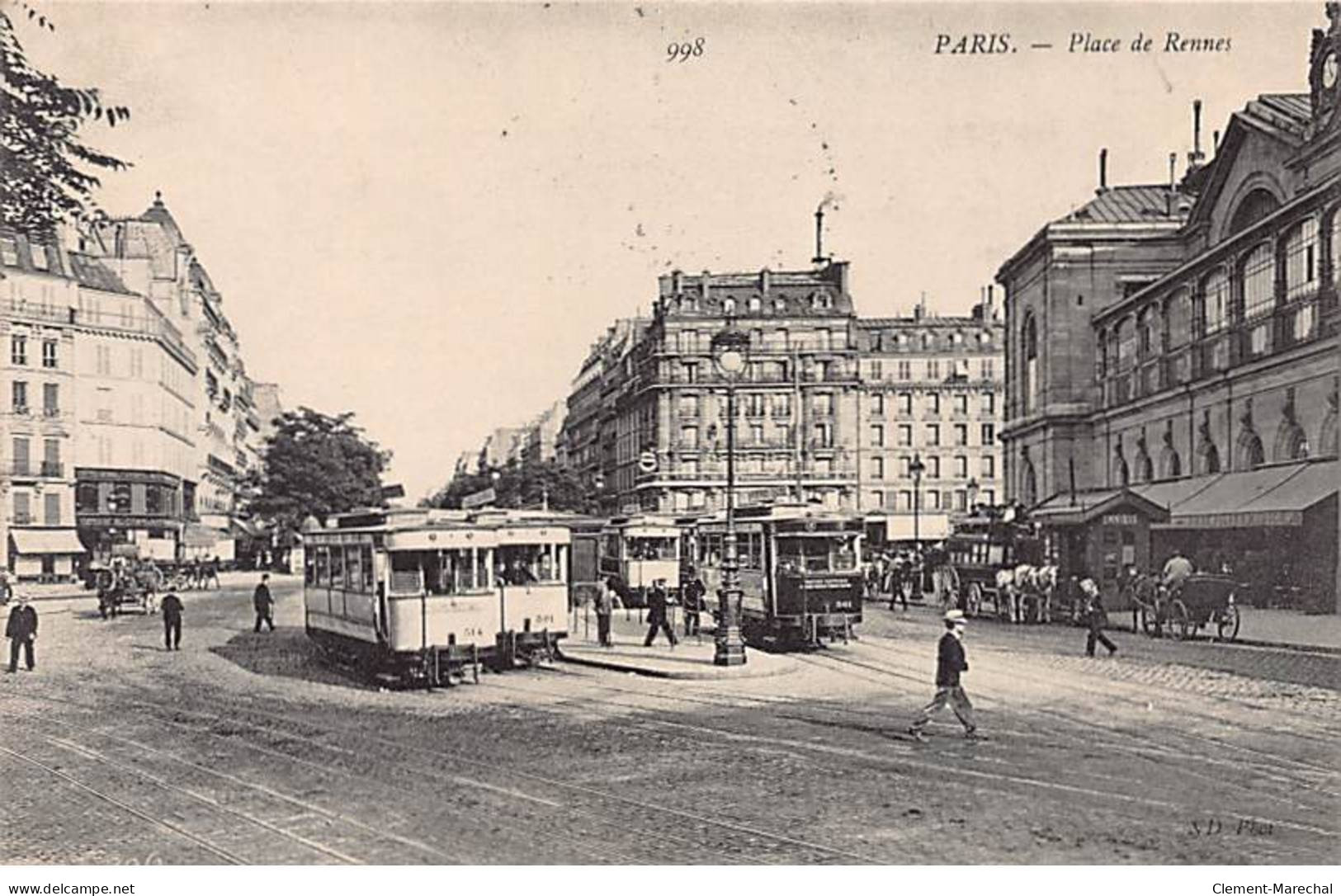 PARIS - Place De Rennes - Très Bon état - Paris (06)