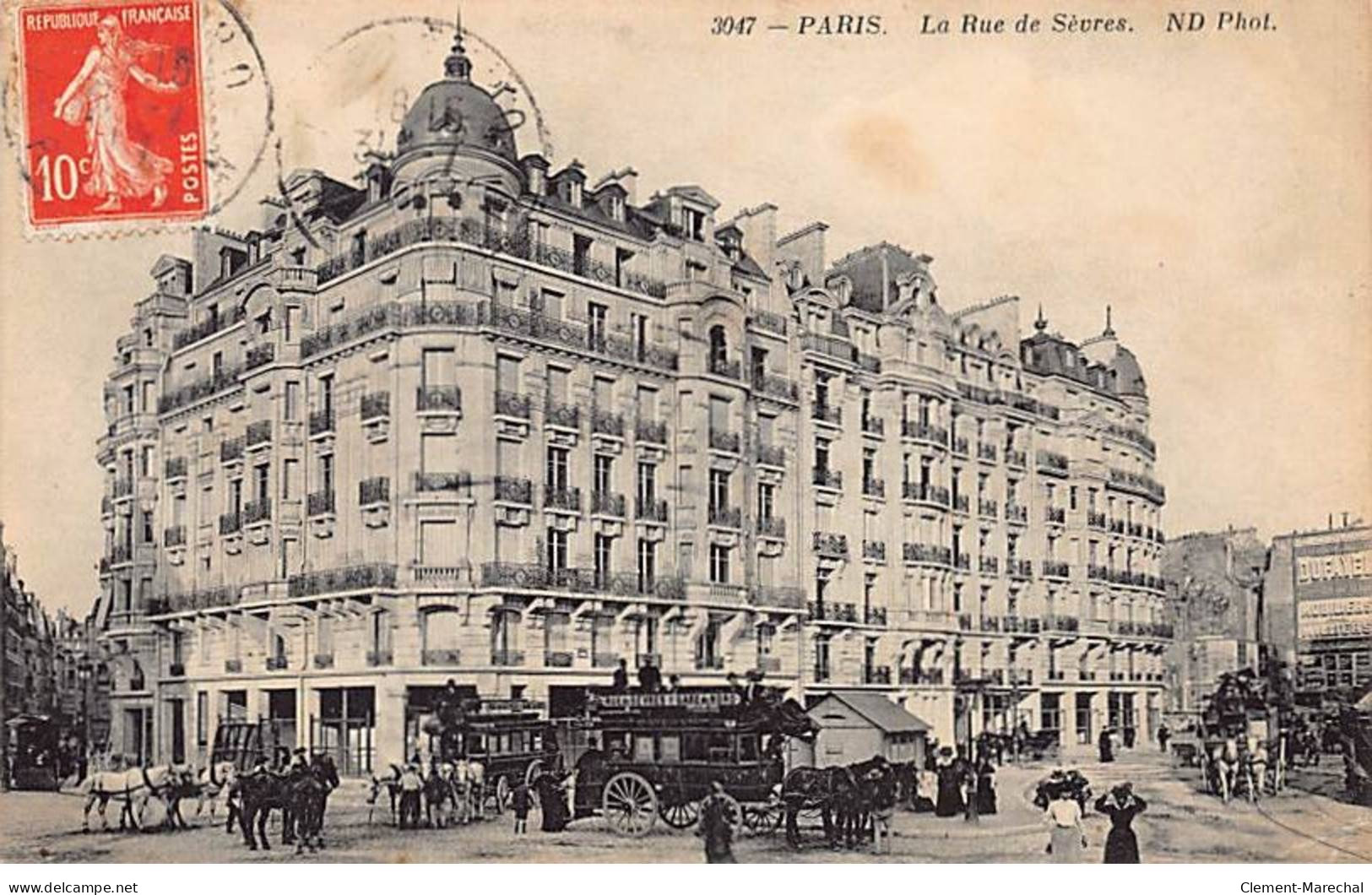 PARIS - La Rue De Sèvres - Très Bon état - District 06