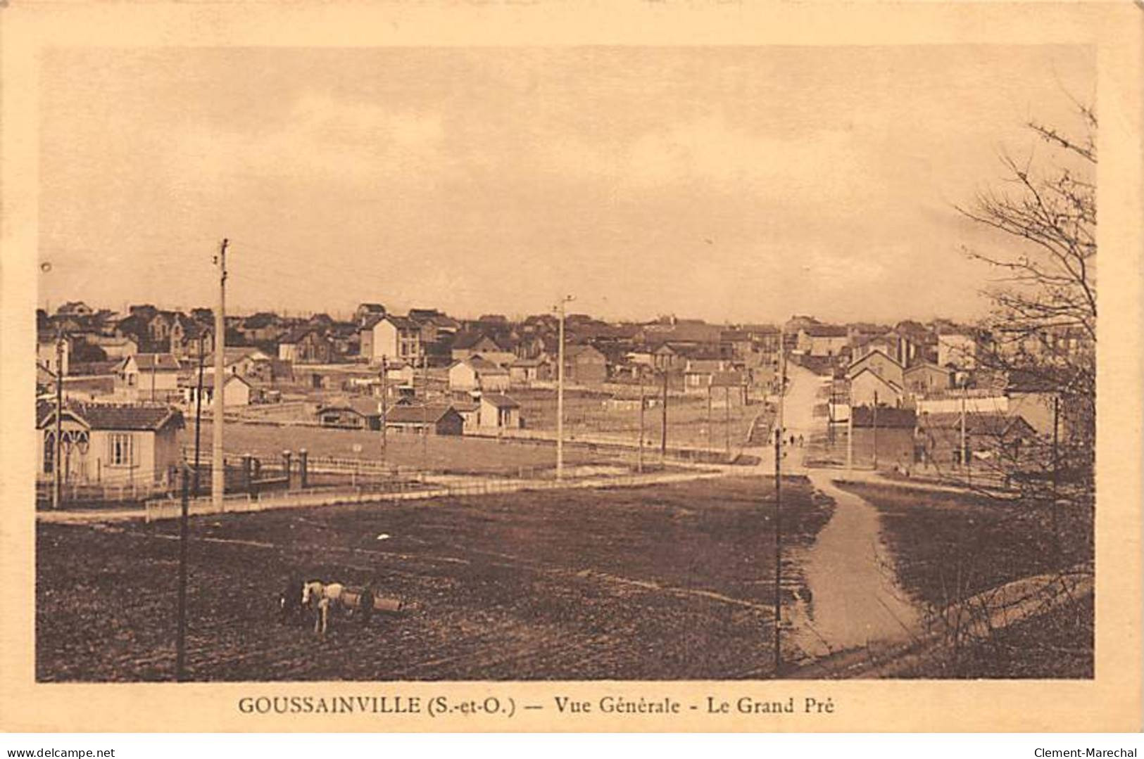 GOUSSAINVILLE - Vue Générale - Le Grand Pré - Très Bon état - Goussainville