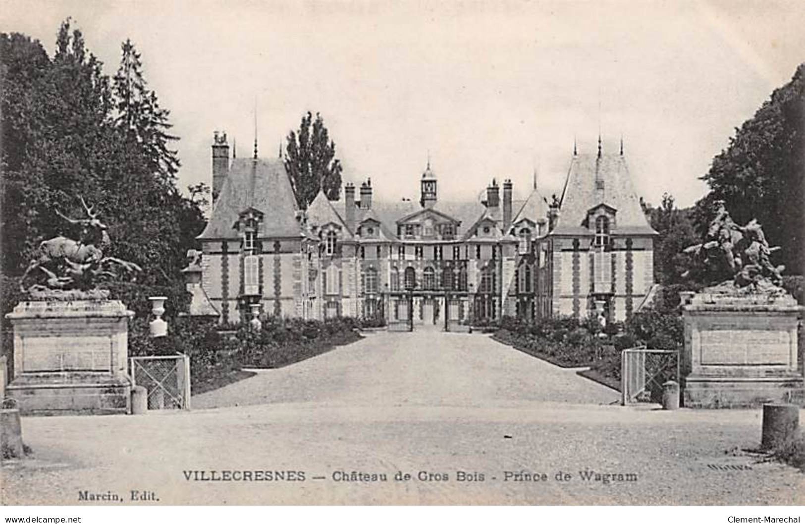 VILLECRESNES - Château De Gros Bois - Prince De Wagram - Très Bon état - Villecresnes