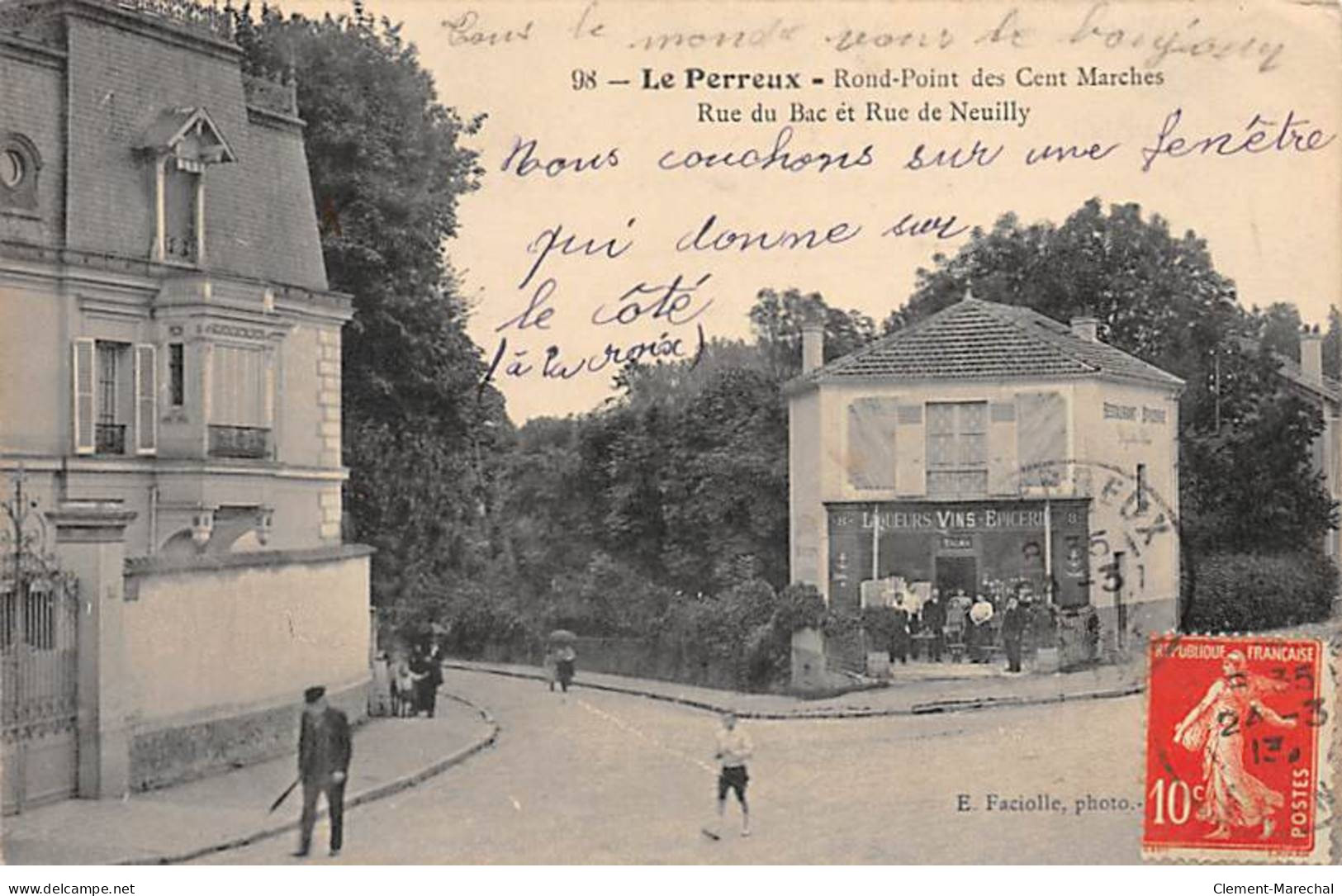 LE PERREUX - Rond Point Des Cent Marches - Rue Du Bac Et Rue De Neuilly - Très Bon état - Le Perreux Sur Marne