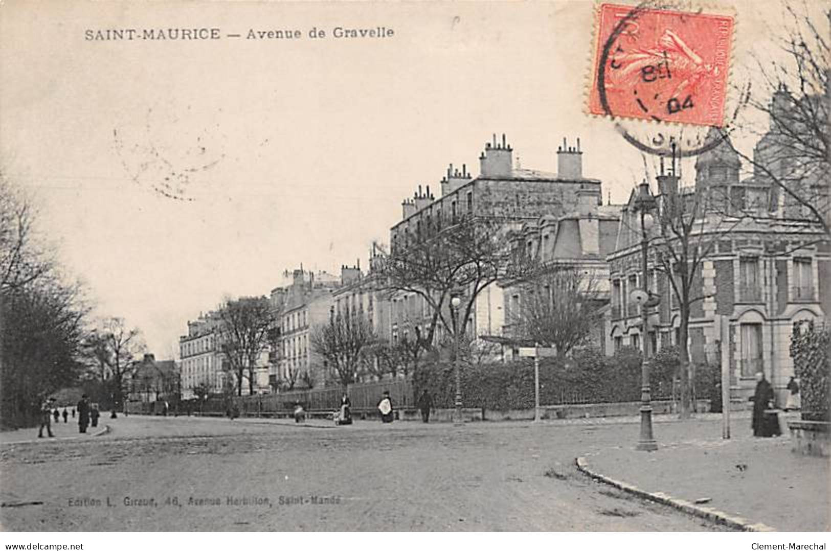 SAINT MAURICE - Avenue De Gravelle - Très Bon état - Saint Maurice