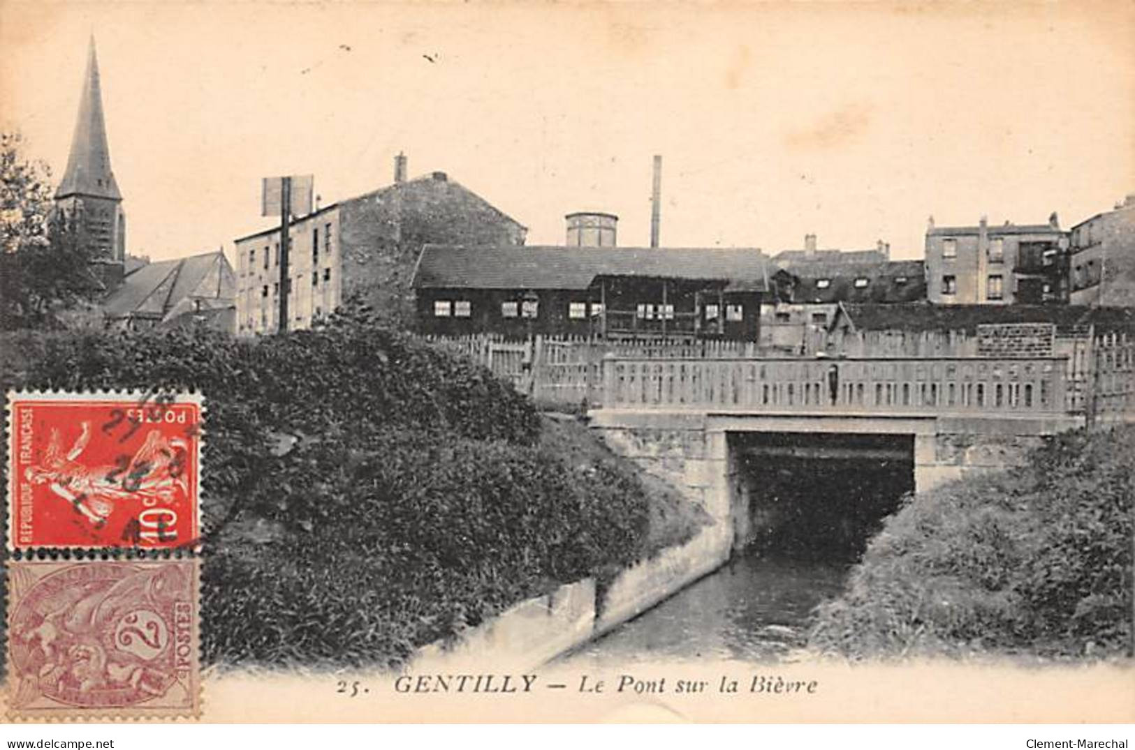 GENTILLY - Le Pont Sur La Bièvre - Très Bon état - Gentilly
