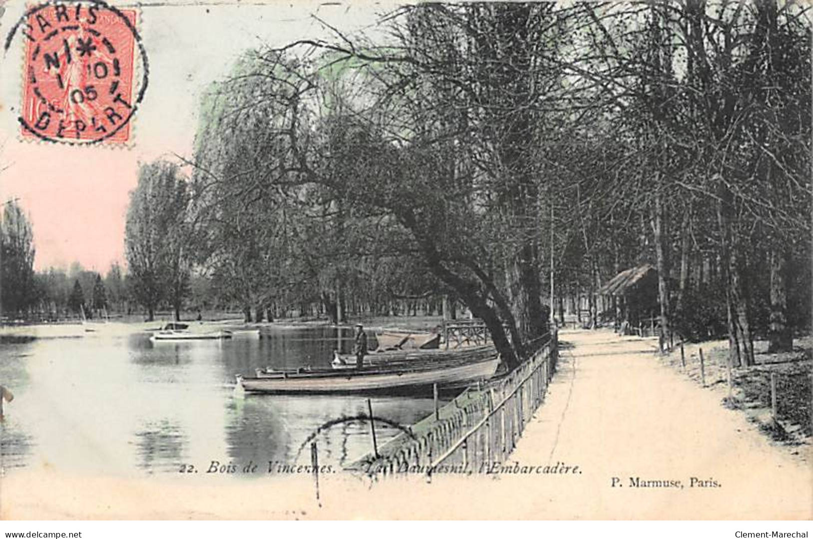 Bois De VINCENNES - Le Daumesnil, L'embarcadère - Très Bon état - Vincennes