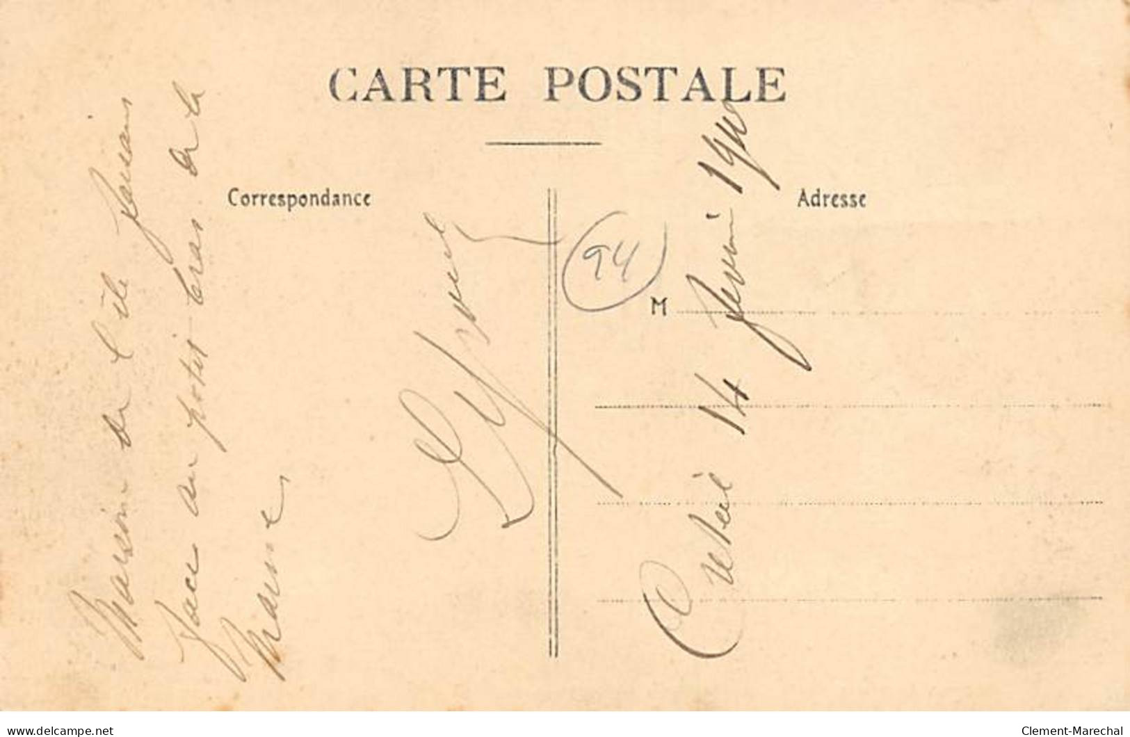 La Banlieue Parisienne Inondée 1910 - CRETEIL - Maison Normande Dans L'Ile - Très Bon état - Creteil