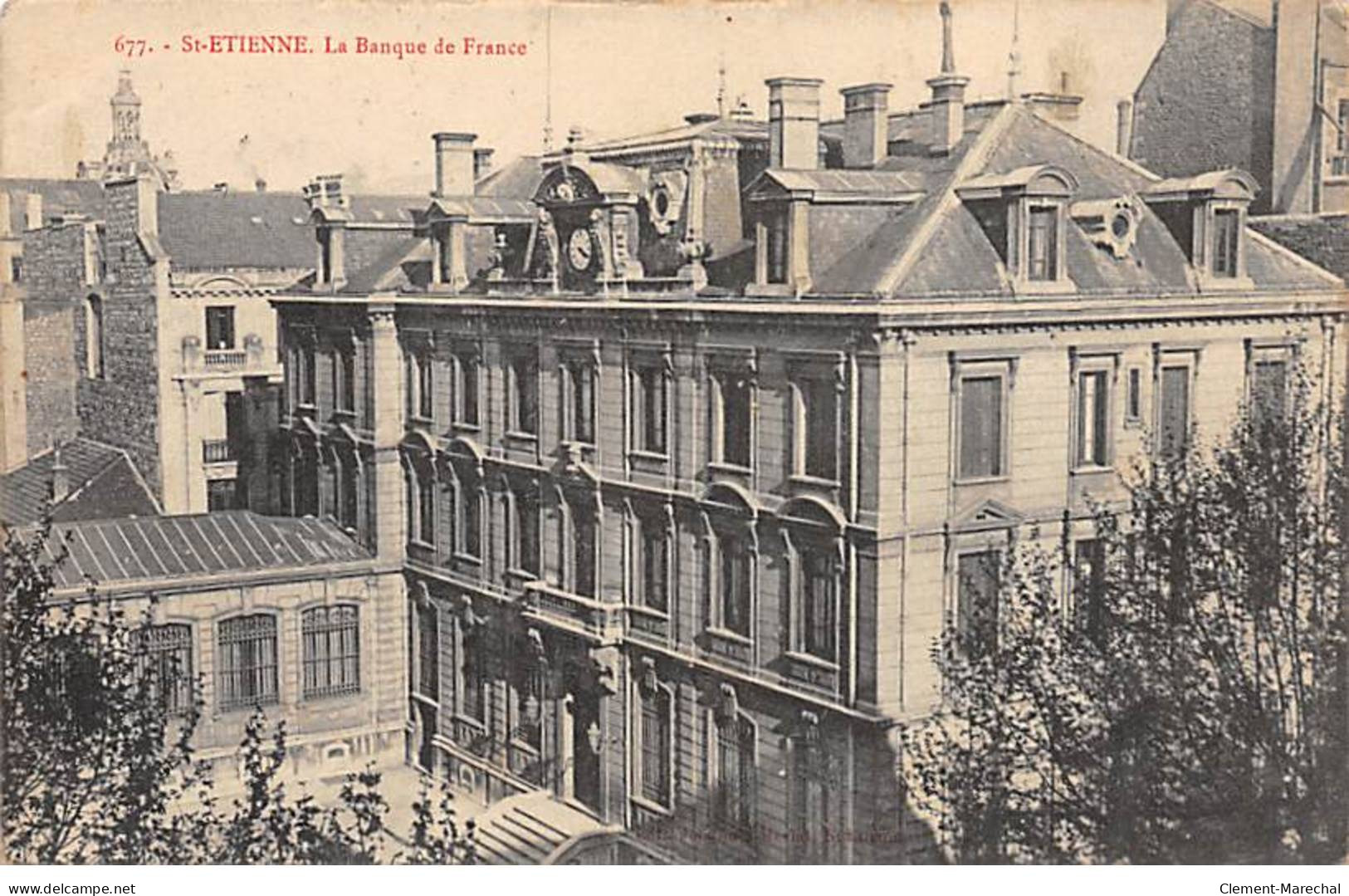 SAINT ETIENNE - La Banque De France - Très Bon état - Saint Etienne