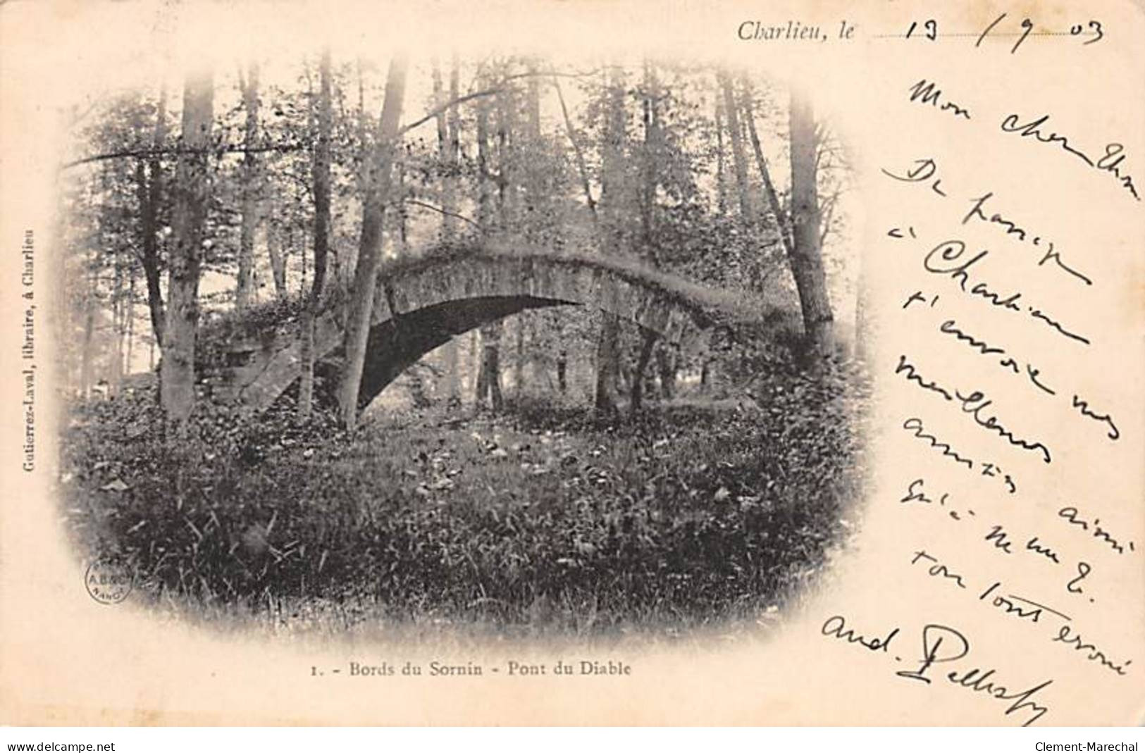 CHARLIEU - Bords Du Sornin - Pont Du Diable - Très Bon état - Charlieu