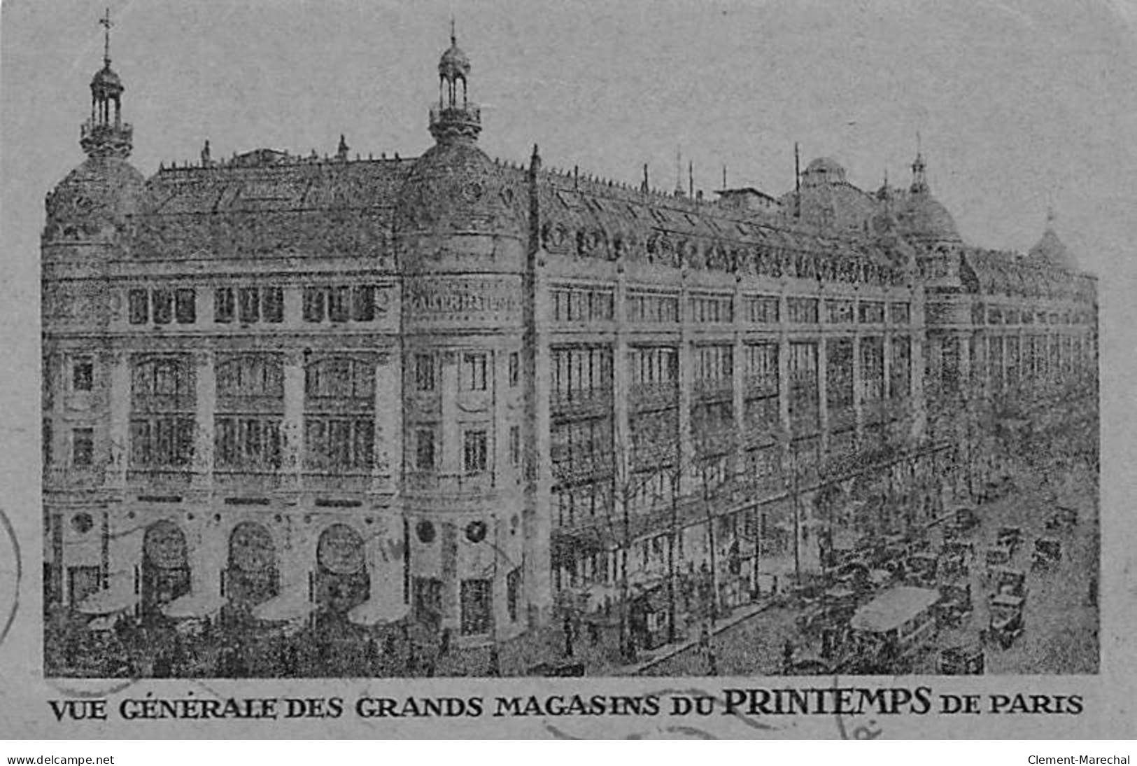 PARIS - Vue Générale Des Grands Magasins Du Printemps De Paris - Très Bon état - District 09