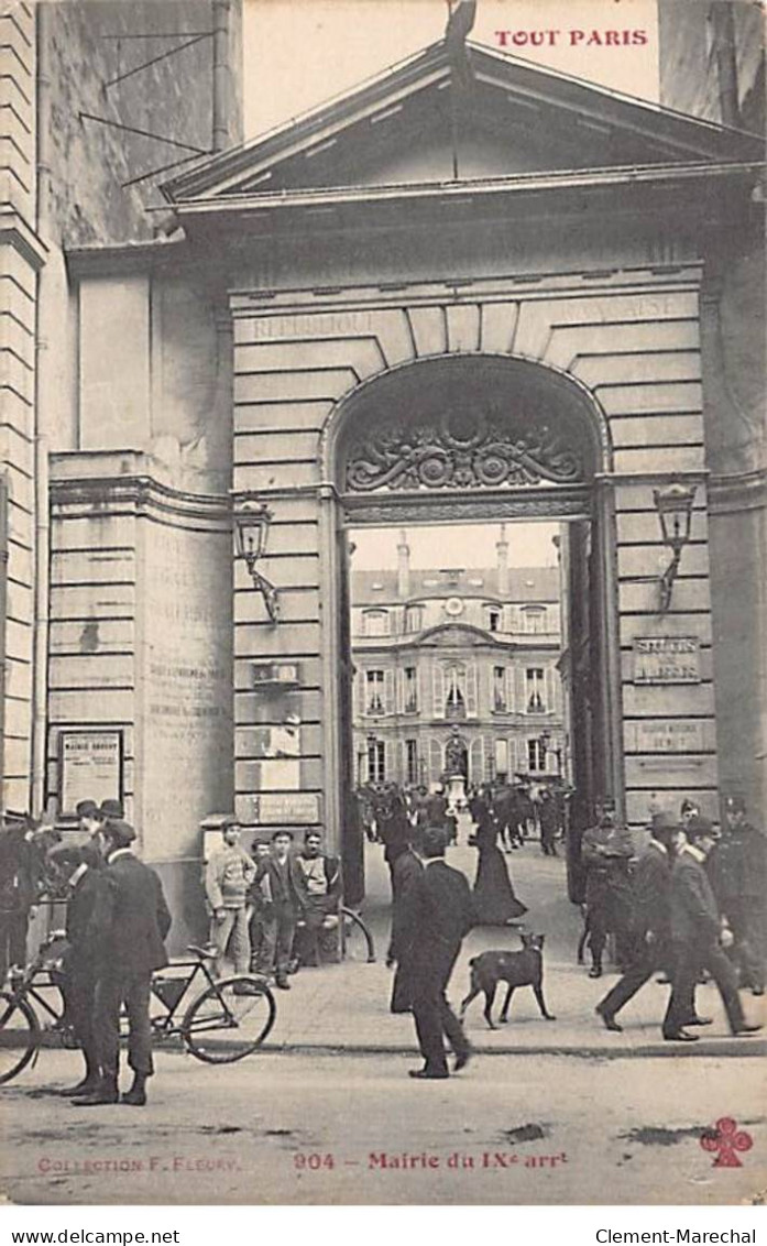 PARIS - Mairie Du IXe Arrt - Très Bon état - Distrito: 09