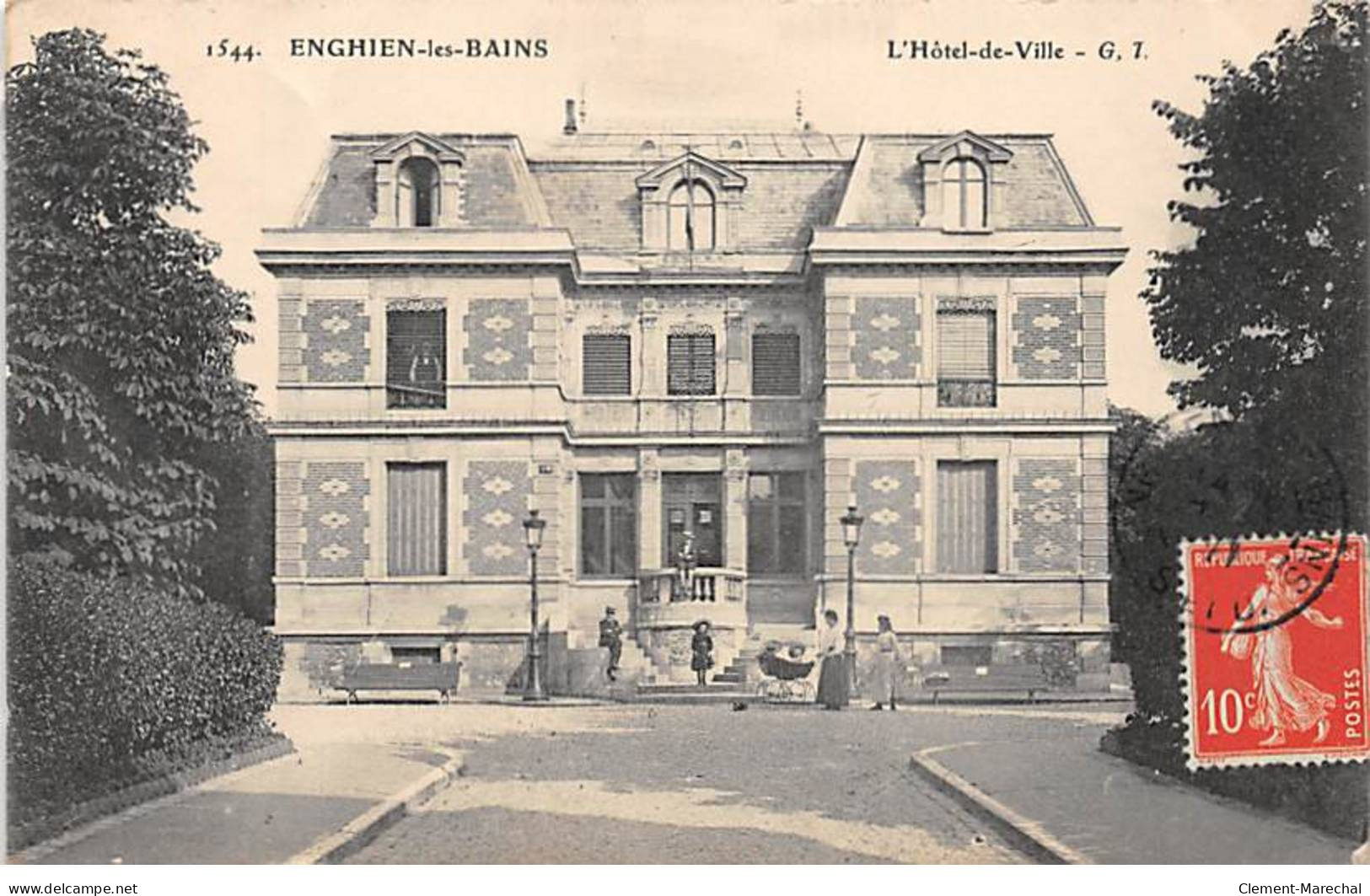 ENGHIEN LES BAINS - L'Hôtel De Ville - Très Bon état - Enghien Les Bains