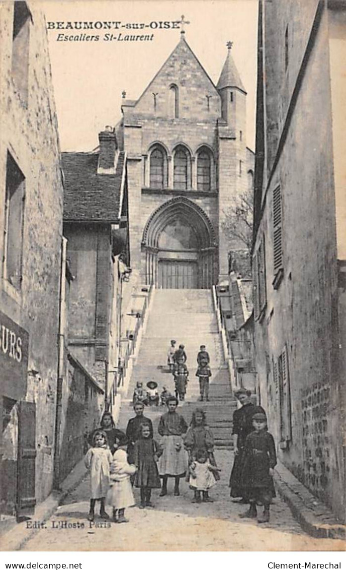 BEAUMONT SUR OISE - Escaliers Saint Laurent - Très Bon état - Beaumont Sur Oise