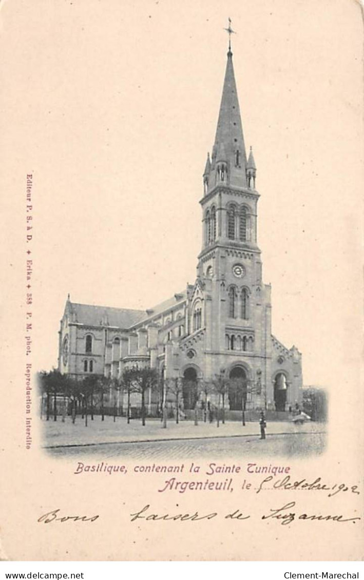 ARGENTEUIL - Basilique, Contenant La Sainte Tunique - Très Bon état - Argenteuil