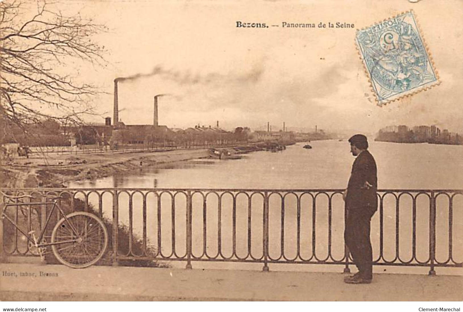 BEZONS - Panorama De La Seine - Très Bon état - Bezons