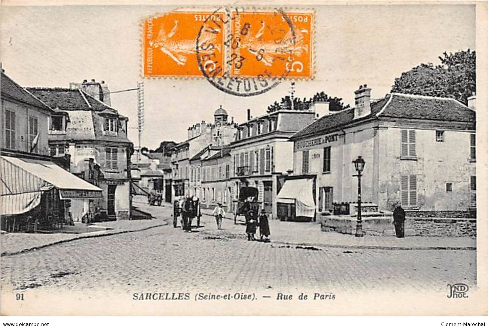 SARCELLES - Rue De Paris - Très Bon état - Sarcelles