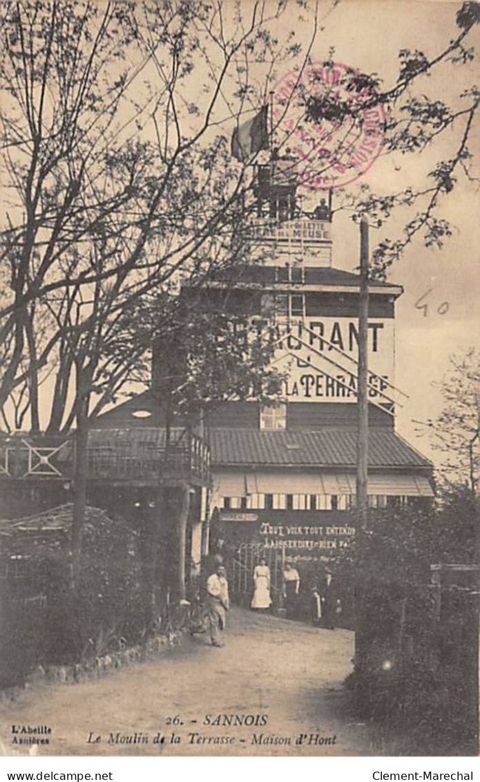 SANNOIS - Le Moulin De La Terrasse - Maison D'Hont - Très Bon état - Sannois