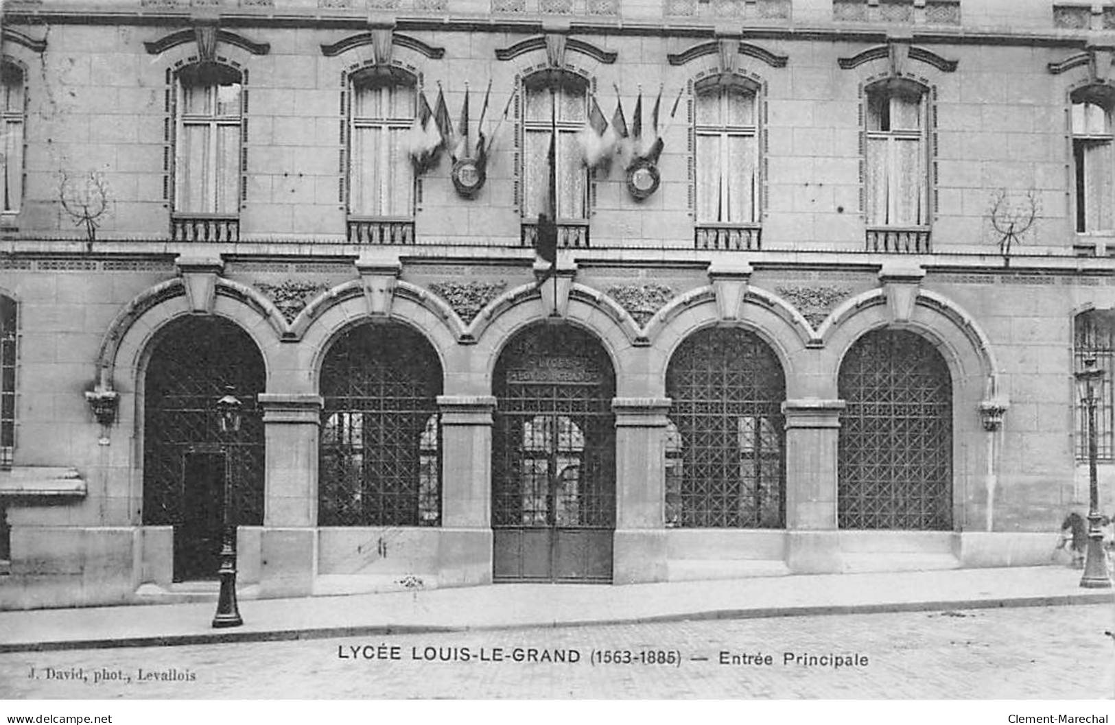 PARIS - Lycée Louis Grand - Entrée Princicpale - Très Bon état - Distrito: 05