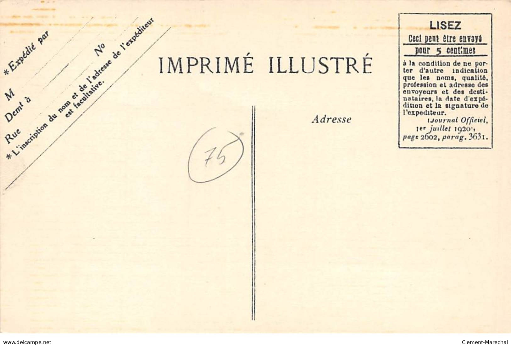 PARIS - Novembre 1920 - Cinquantenaire De La République - Anniversaire De L'Armistice - Très Bon état - Distretto: 05