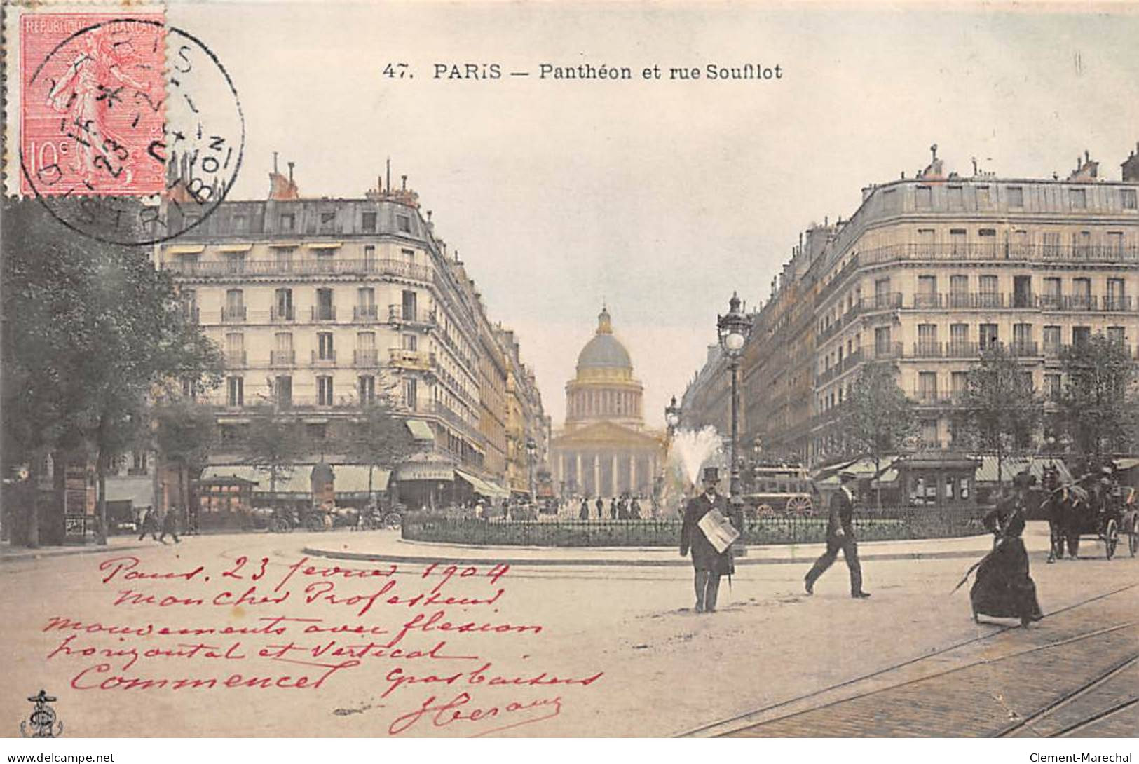 PARIS - Panthéon Et Rue Soufflot - Très Bon état - District 05
