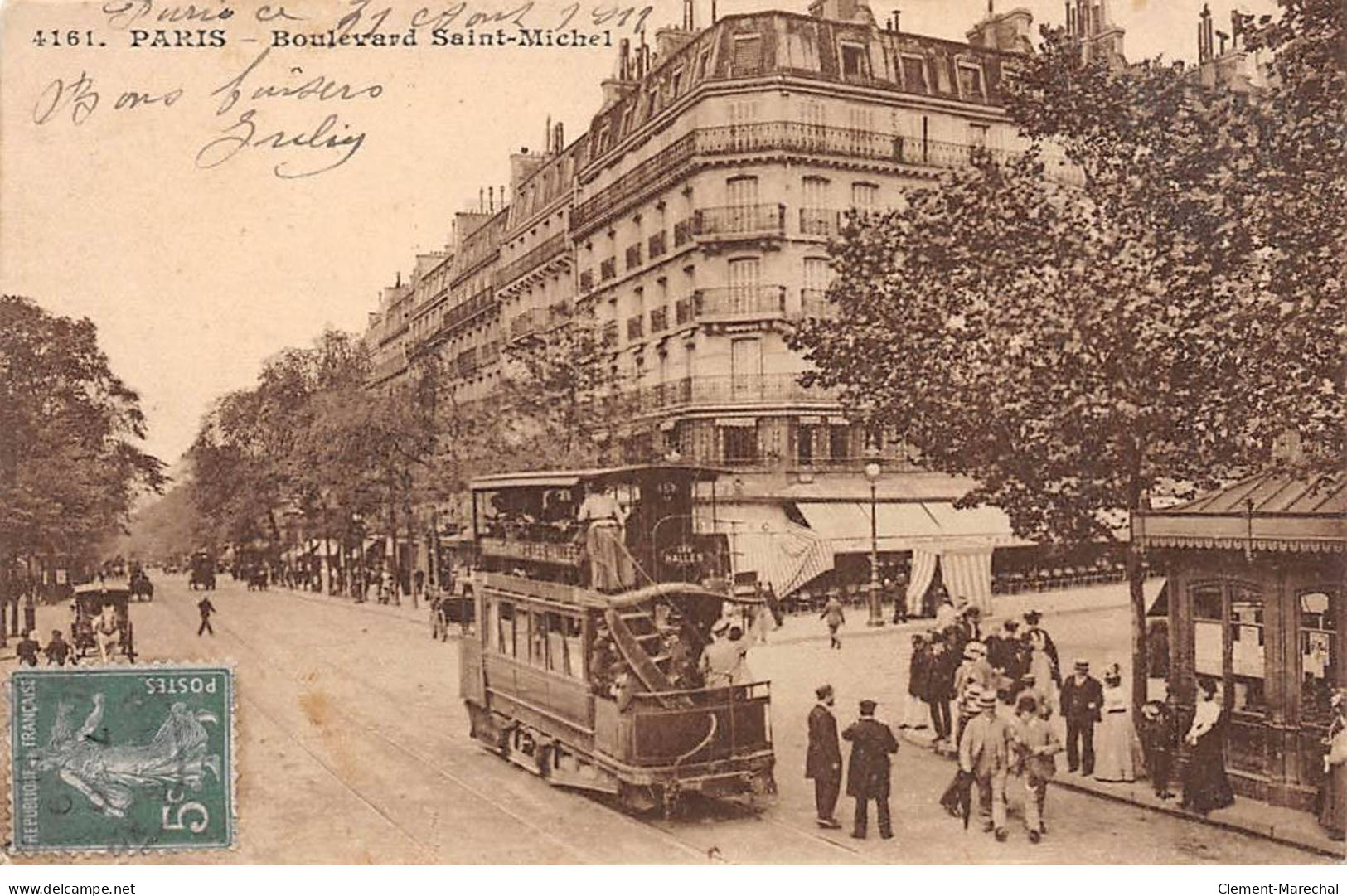 PARIS - Boulevard Saint Michel - Très Bon état - Distretto: 05