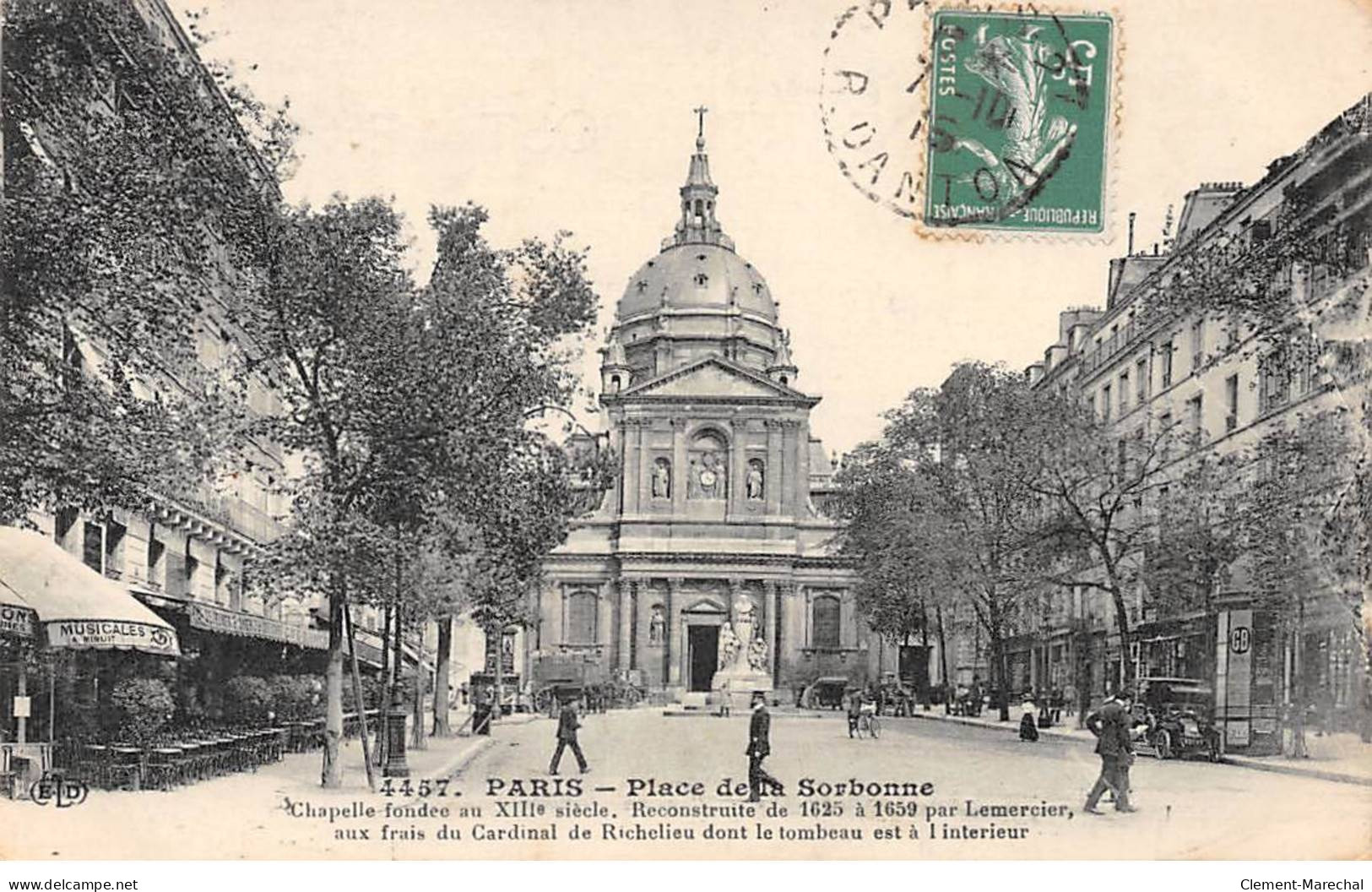 PARIS - Place De La Sorbonne - Très Bon état - District 05