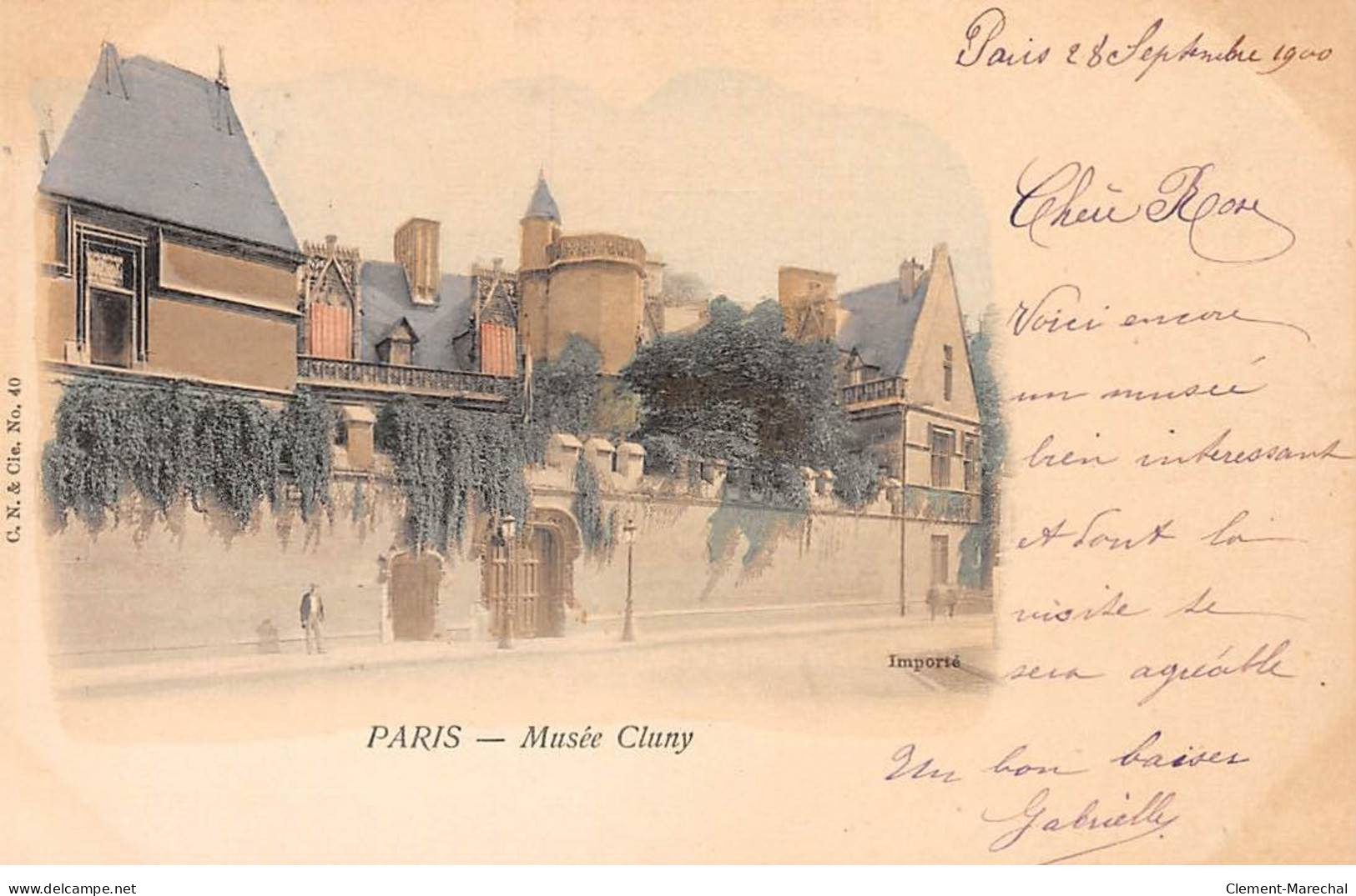 PARIS - Musée Cluny - Très Bon état - Arrondissement: 05