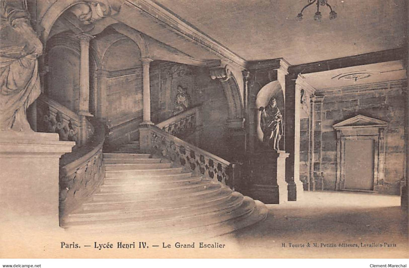 PARIS - Lycée Henri IV - Le Grand Escalier - Très Bon état - Arrondissement: 05