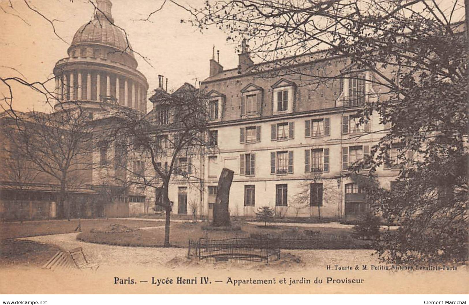 PARIS - Lycée Henri IV - Appartement Et Jardin Du Proviseur - Très Bon état - Paris (05)