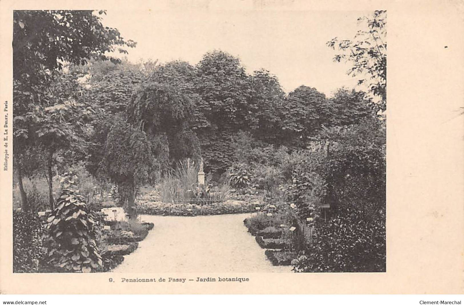 PARIS - Pensionnat De Passy - Jardin Botanique - Très Bon état - Arrondissement: 05