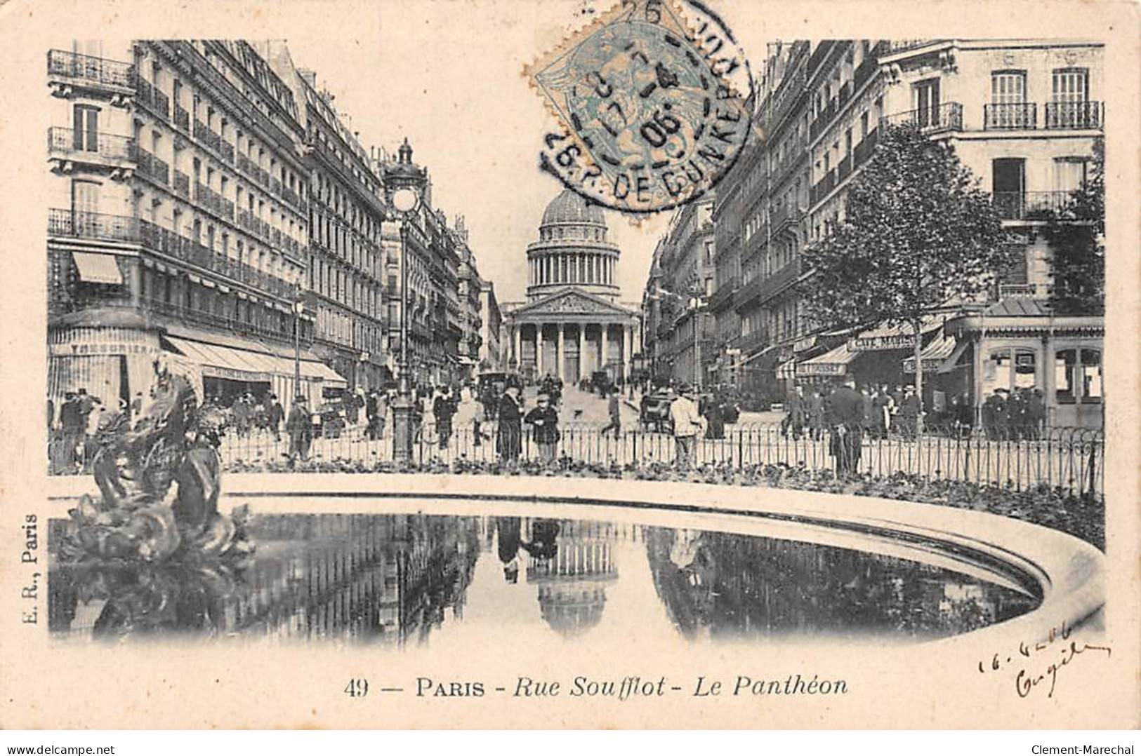 PARIS - Rue Soufflot - Le Panthéon - Très Bon état - Arrondissement: 05