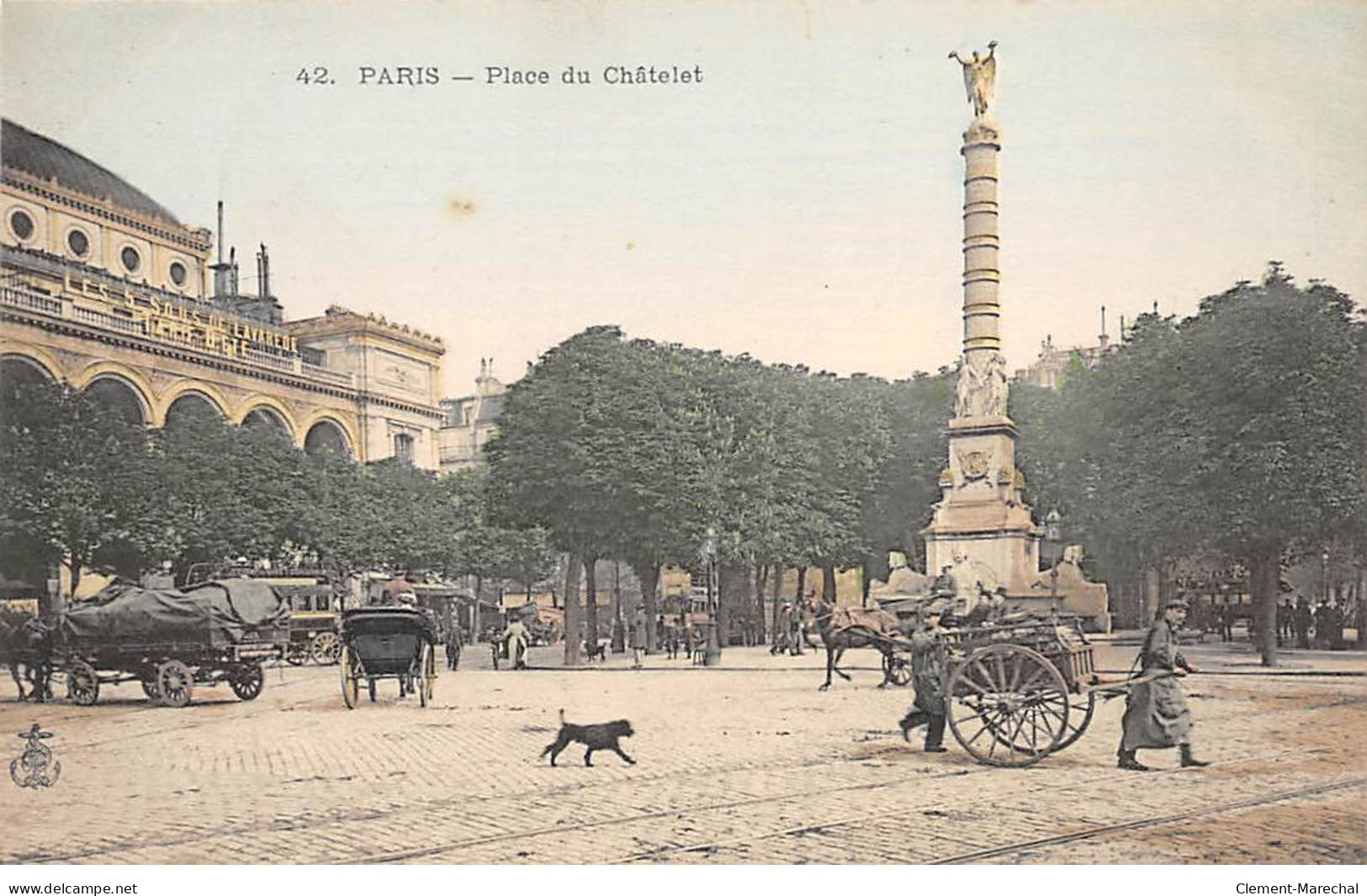 PARIS - Place Du Châtelet - Très Bon état - Arrondissement: 04